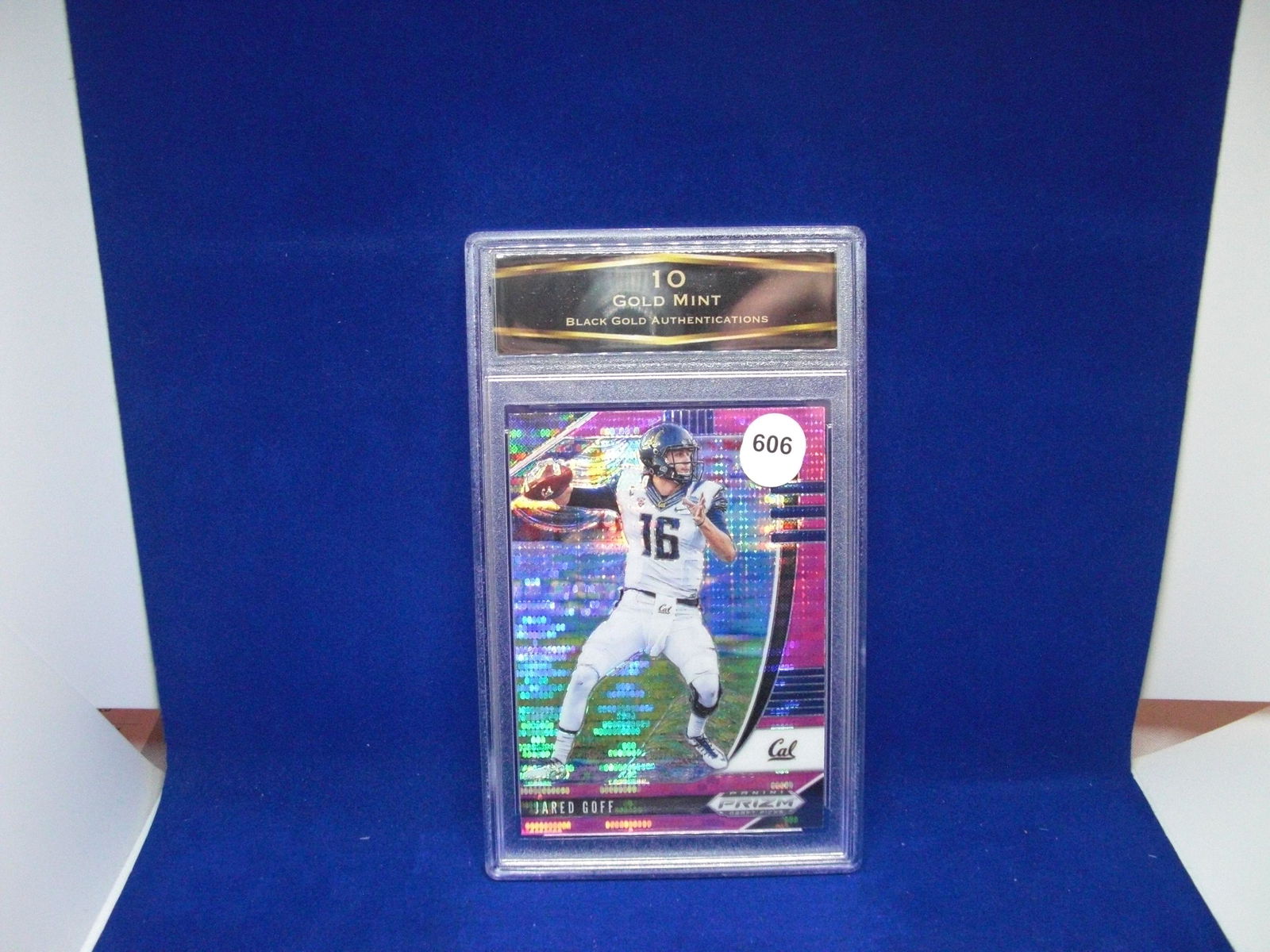 bga graded mint 10 jared goff purple (1 of 1)