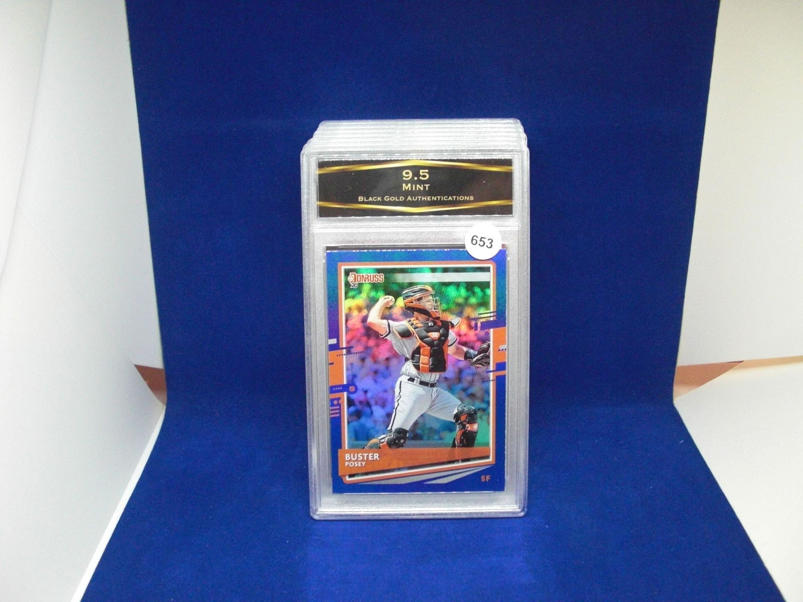 bga graded mint 9.5 buster posey blue (1 of 1)
