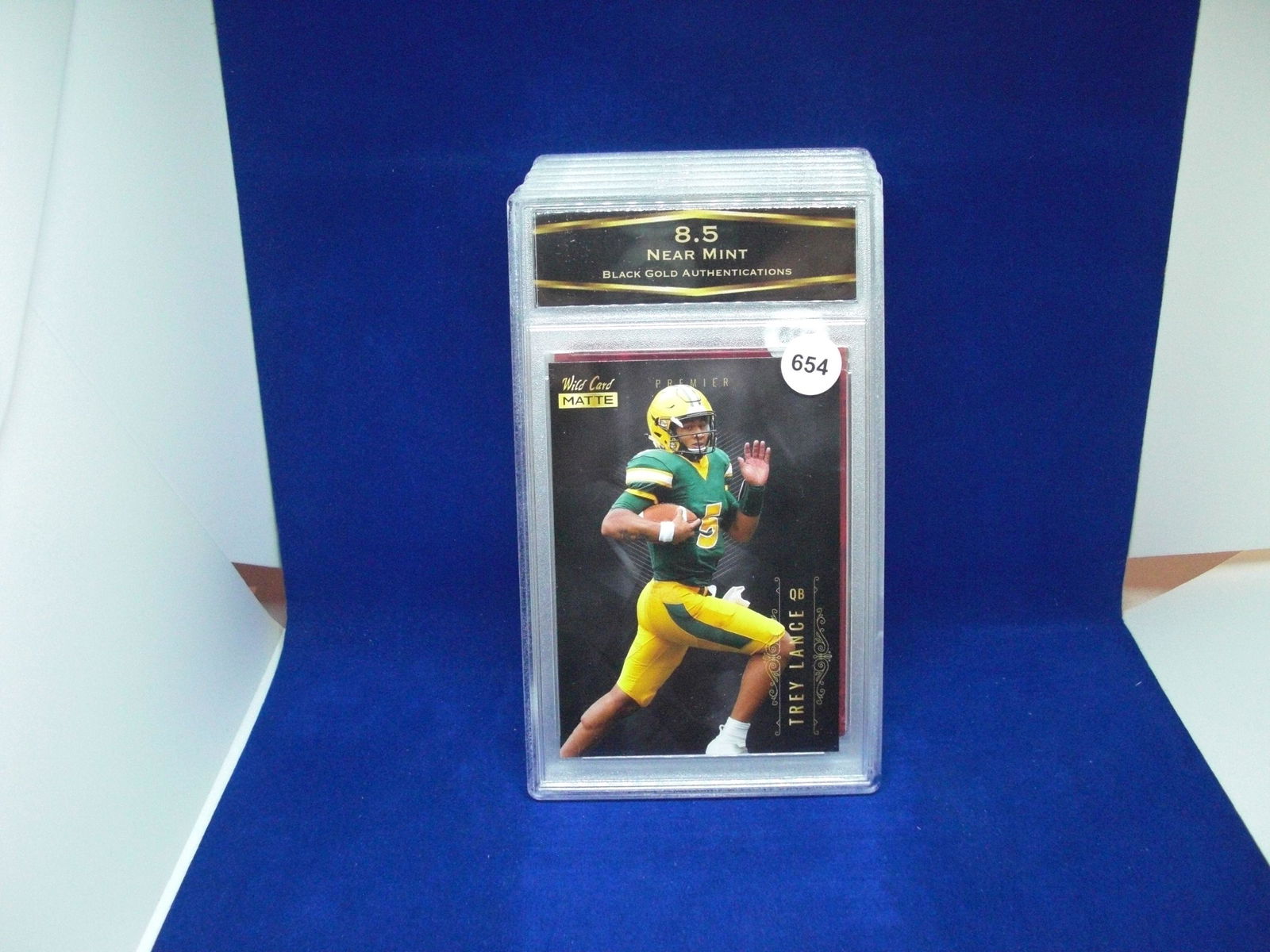 bga graded mint 8.5 trey lance (1 of 1)