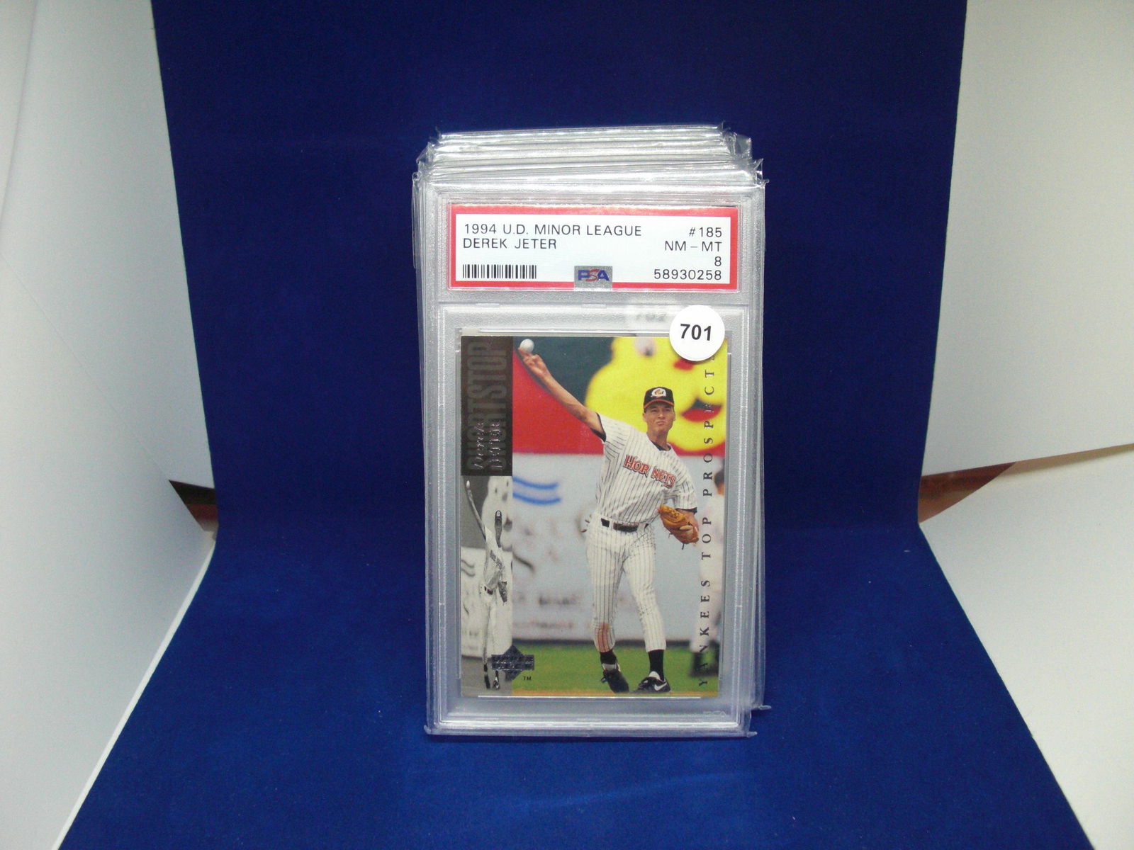 psa graded mint 8 1994 derek jeter (1 of 1)