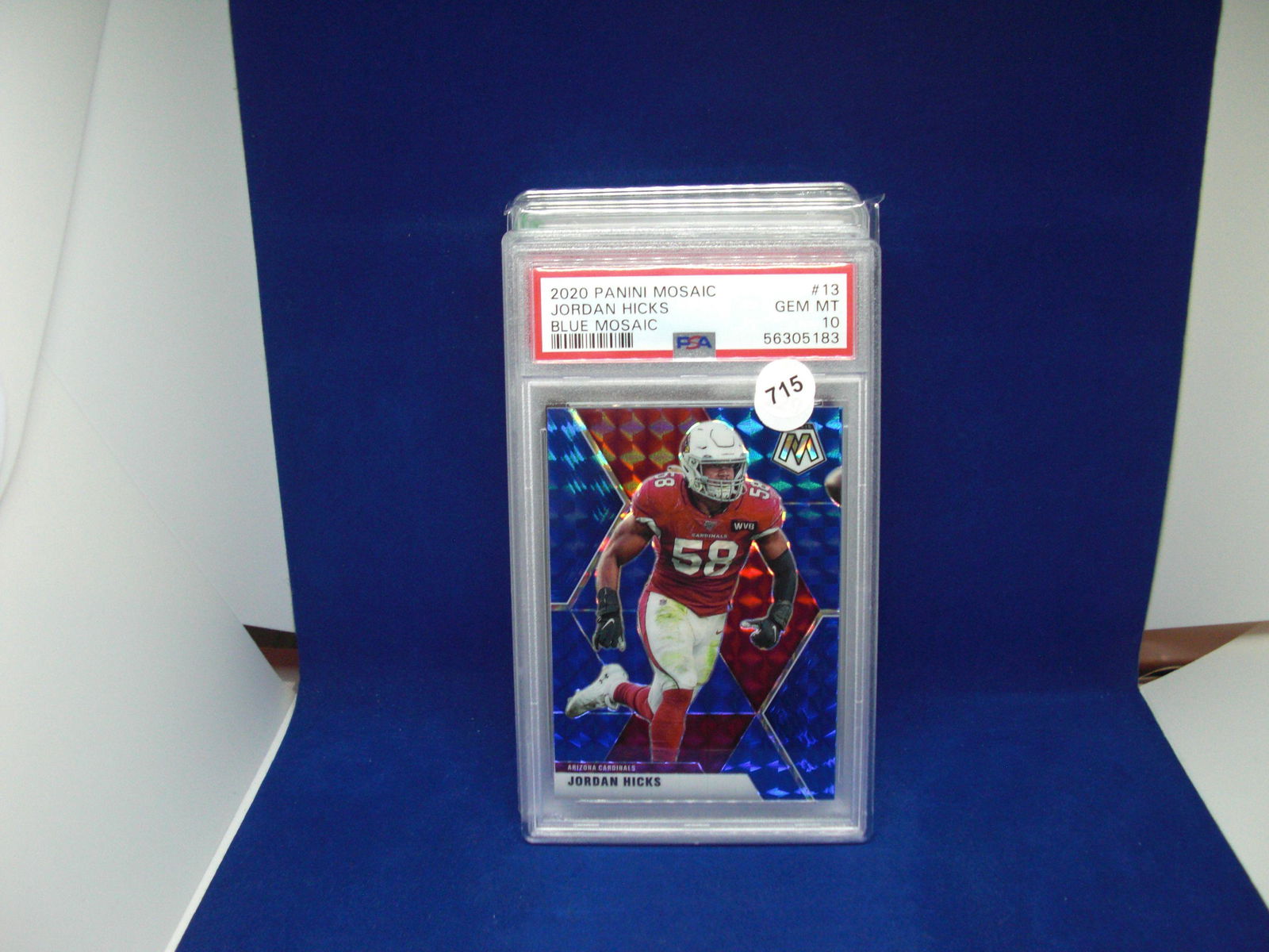 psa graded mint 10 jordan hicks blue mosaic #94/99 (1 of 1)