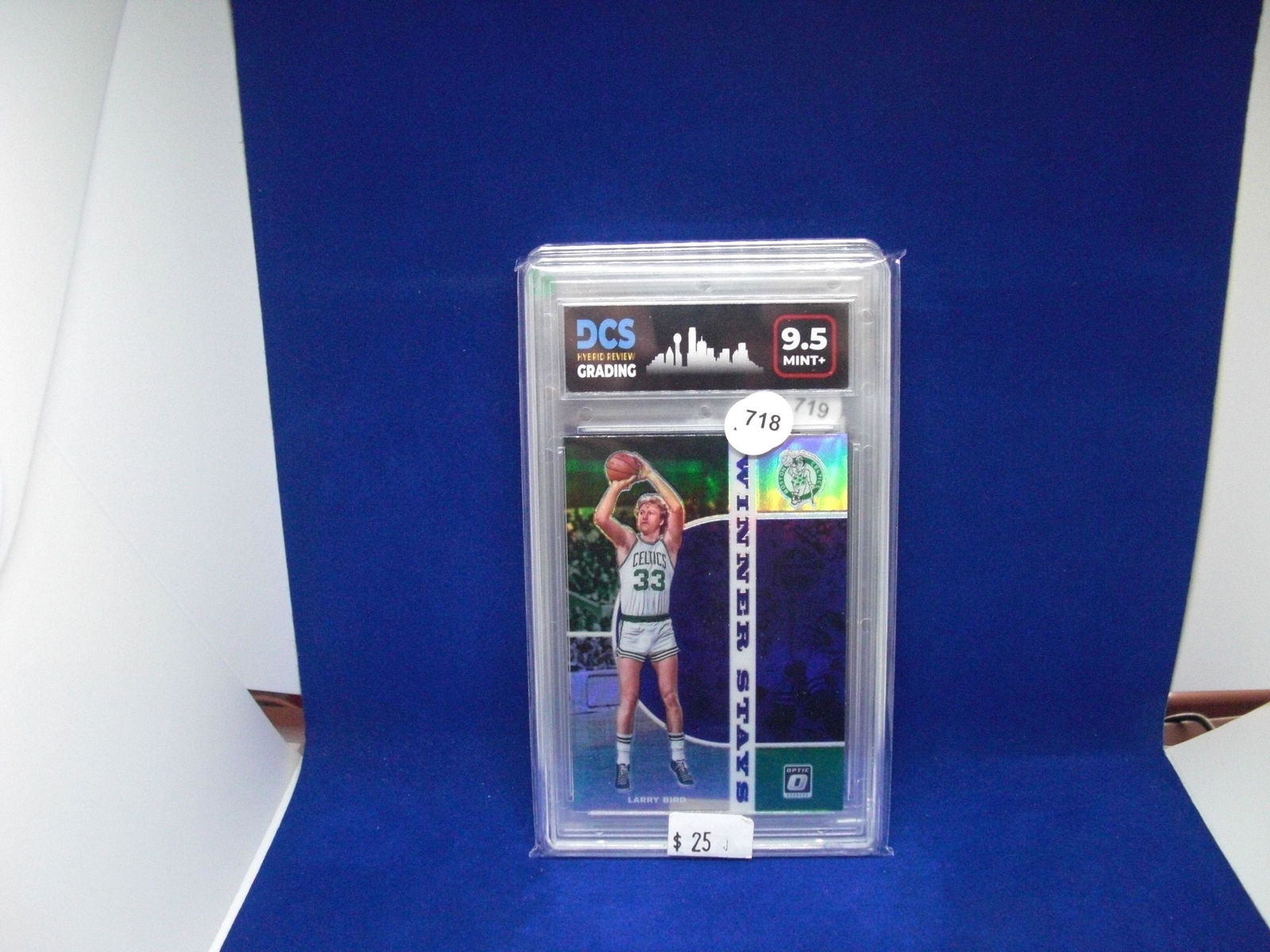 dcs graded mint 9.5 larry bird winner stays (1 of 1)