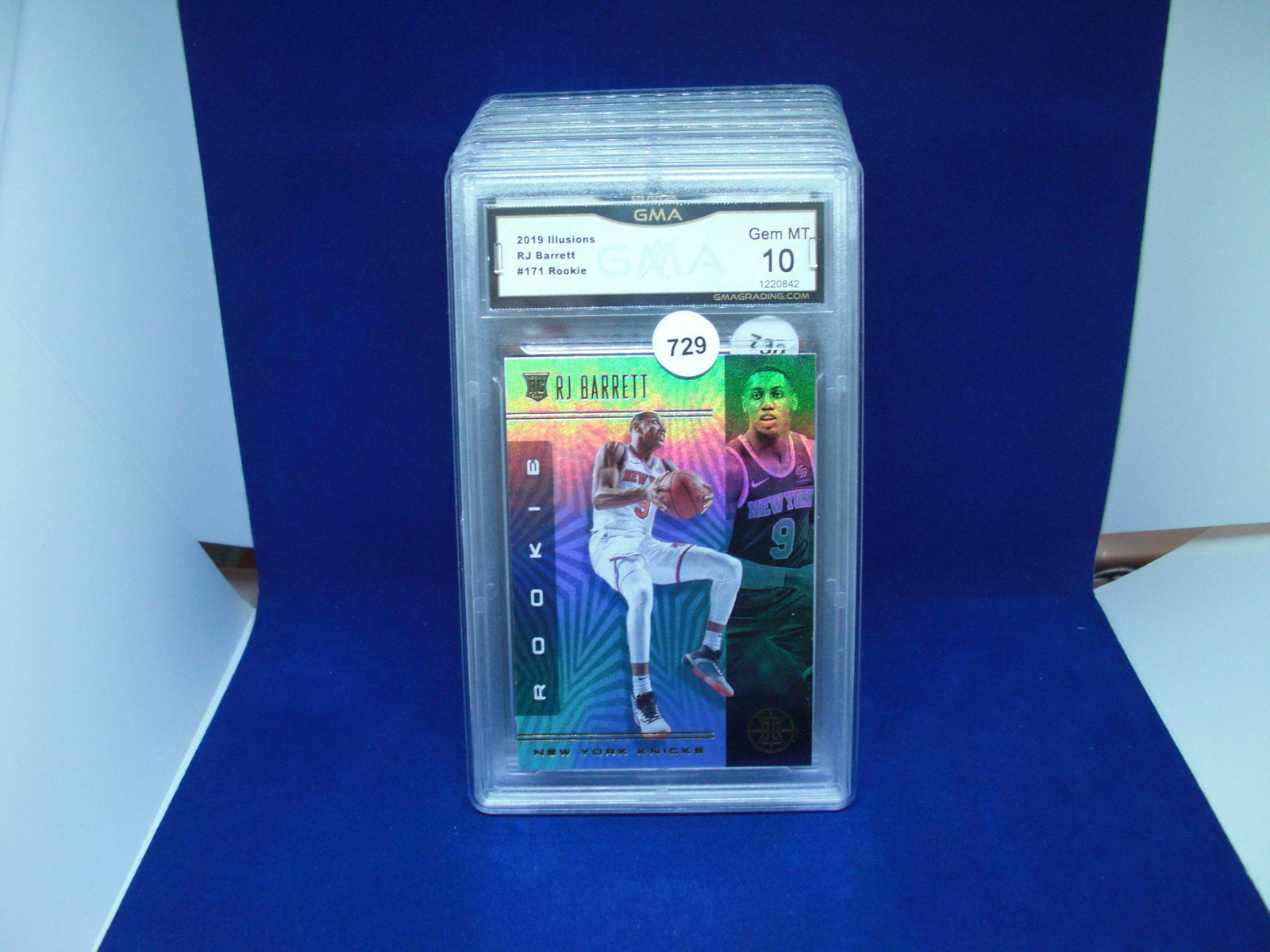 gma graded mint 10 rj barrett rookie (1 of 1)