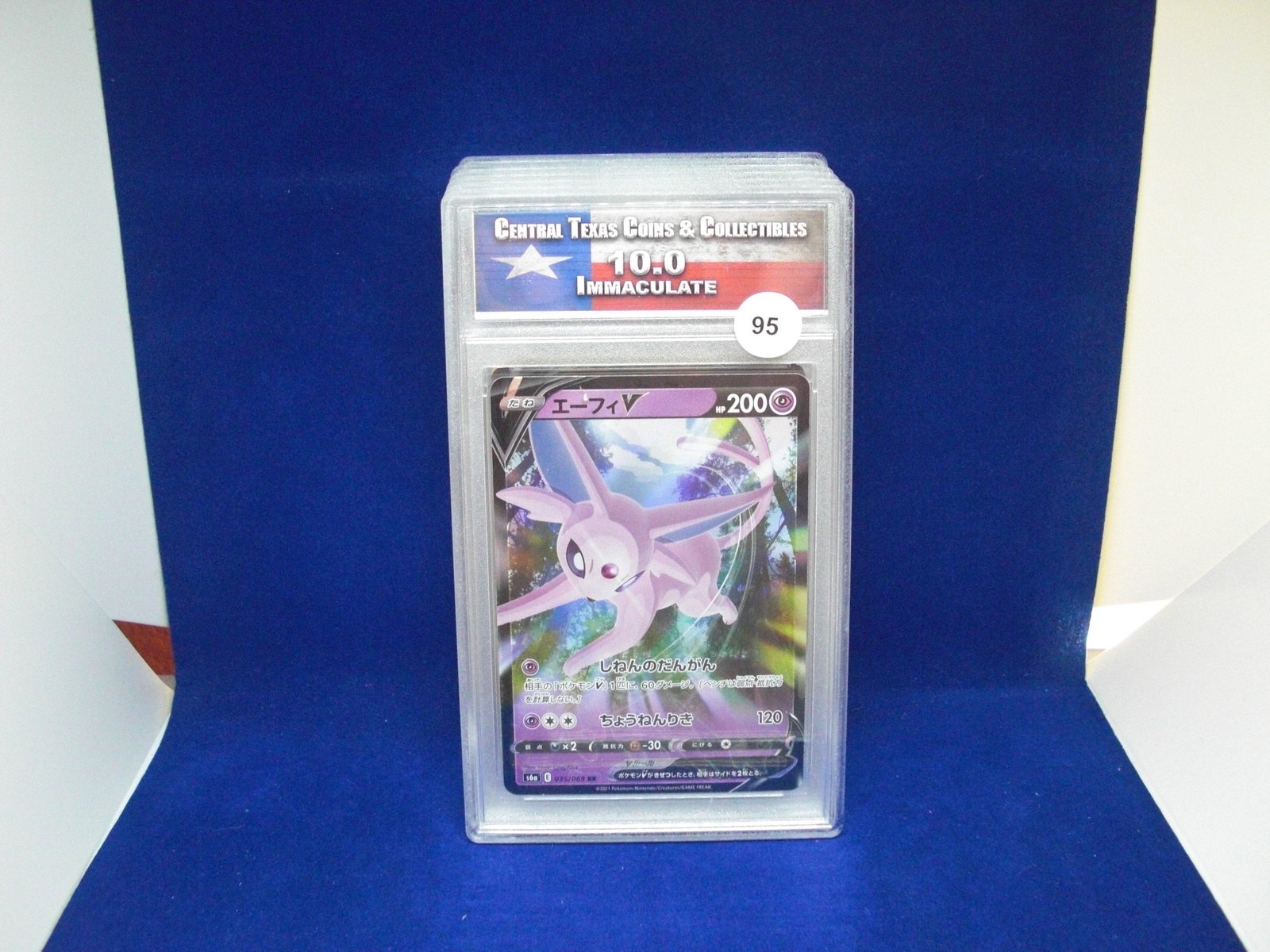 ctcc graded mint 10 foreign pokemon: nice graded card