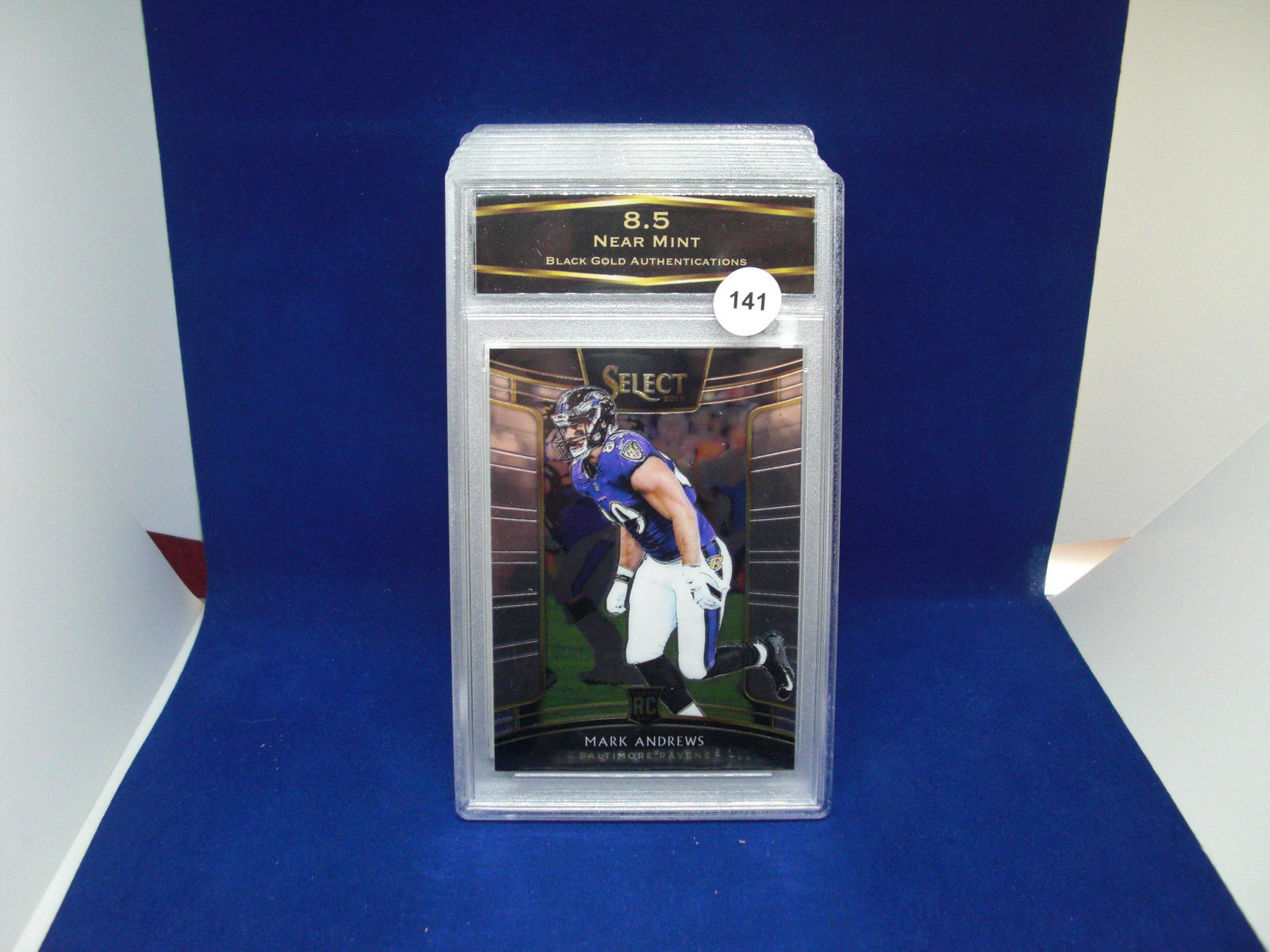 bga graded 8.5 mark andrews rookie select: nice graded card