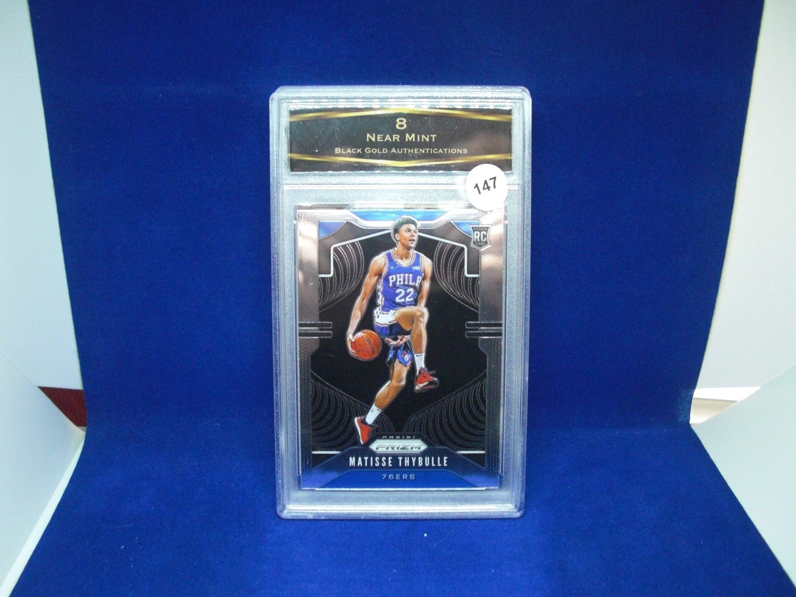 bga graded 8 matisse thybulle rookie: nice graded card