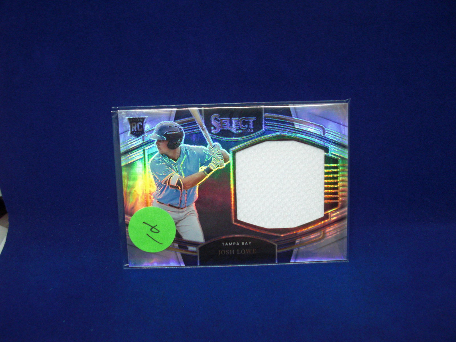 josh lowe jersey select rookie #77/250 (1 of 1)