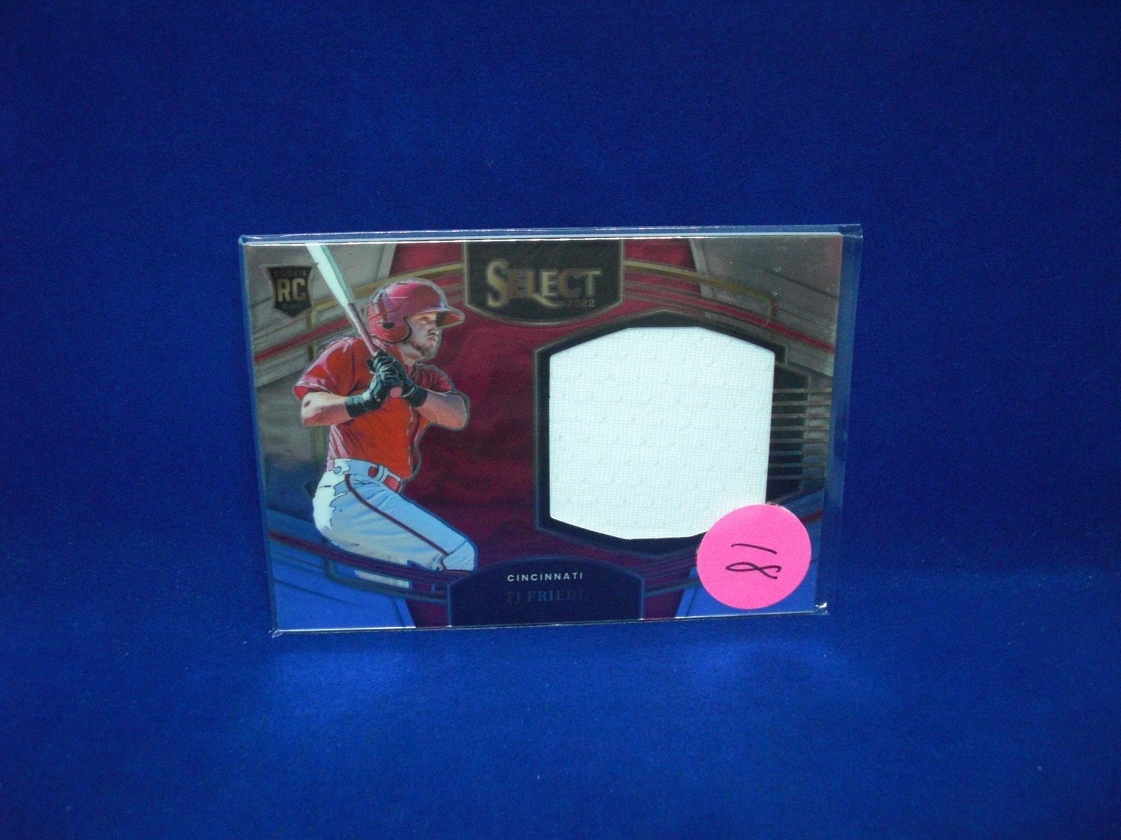 tj friedl jersey rookie select (1 of 1)