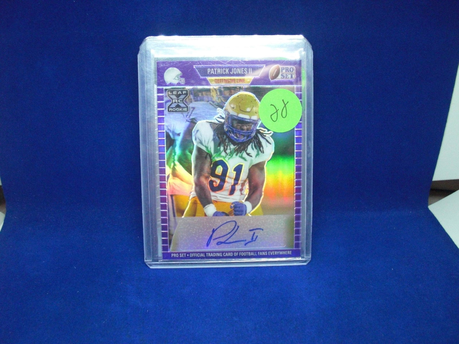 patrick jones auto purple #32/50 (1 of 1)