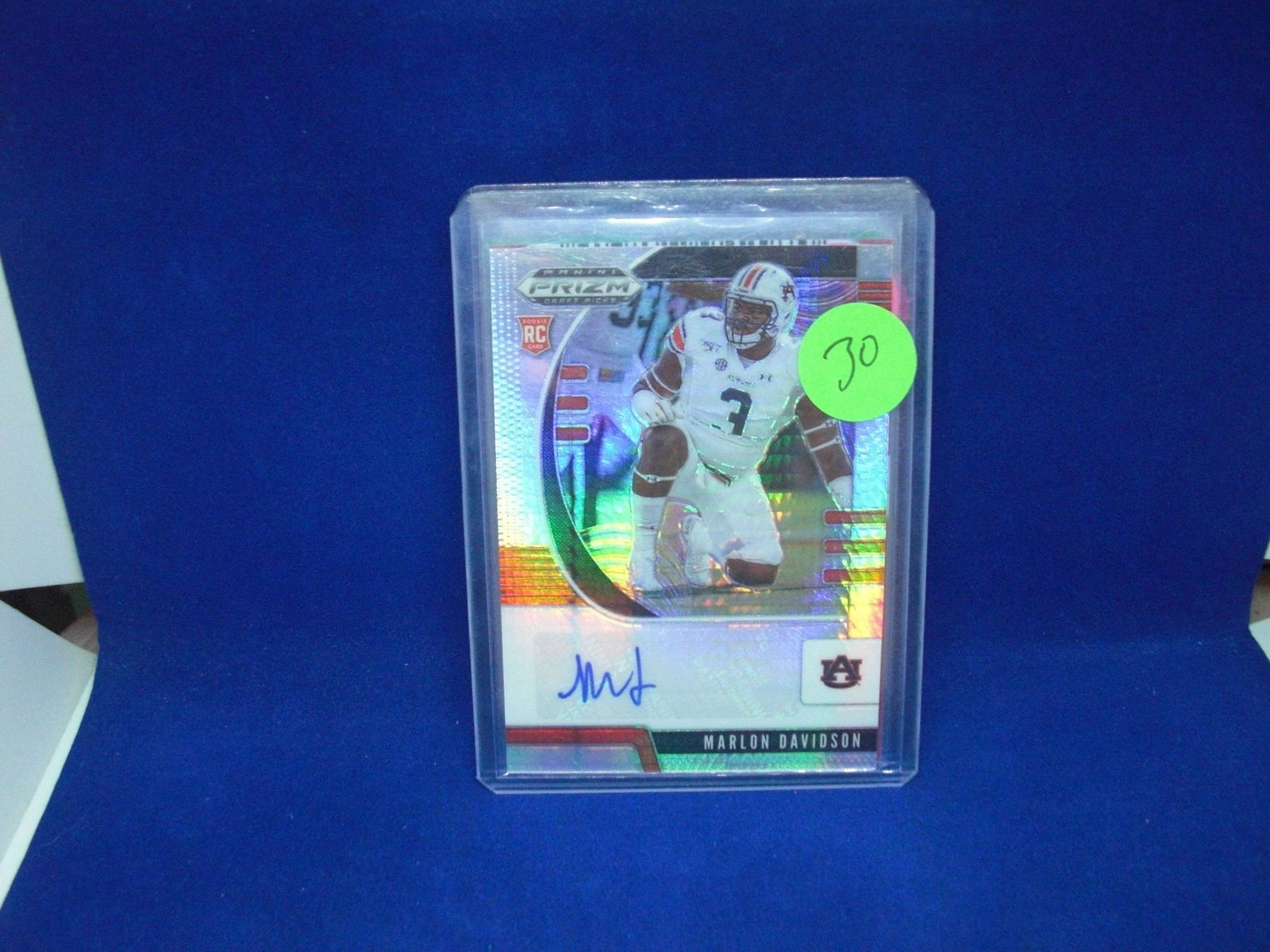 marlon davidson auto rookie #64/75 (1 of 1)