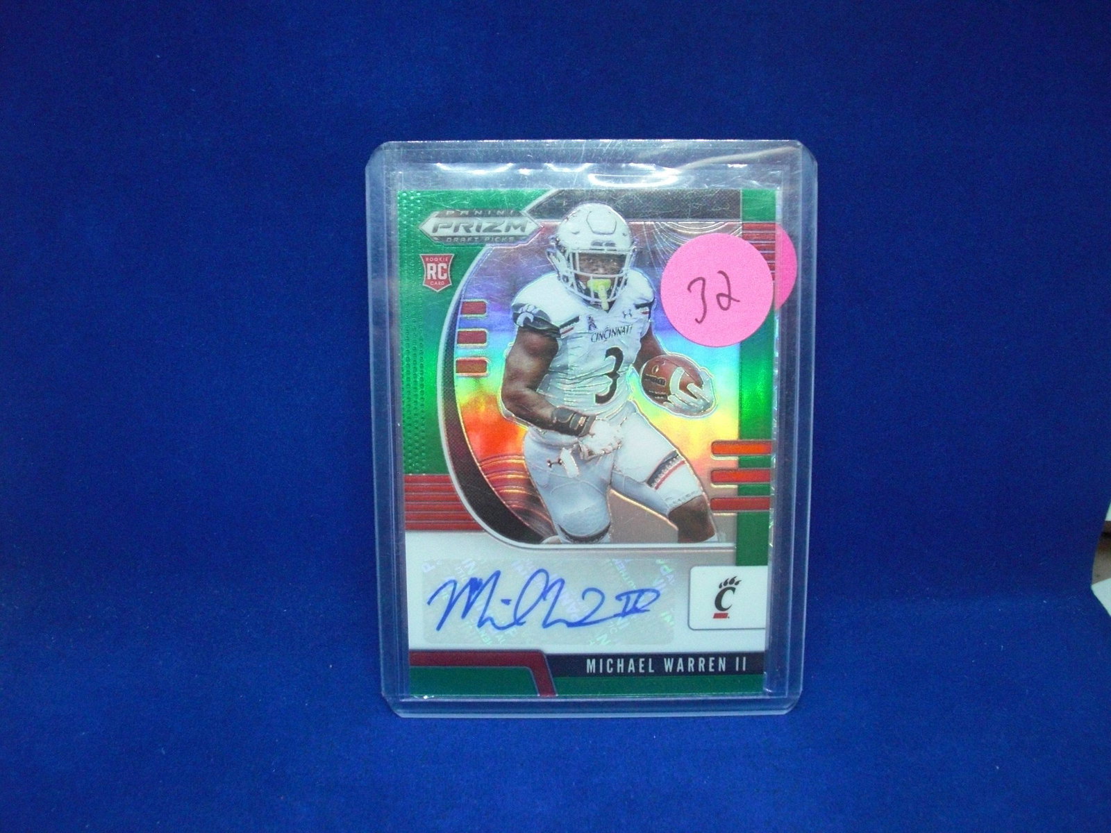 michael warren green auto rookie (1 of 1)