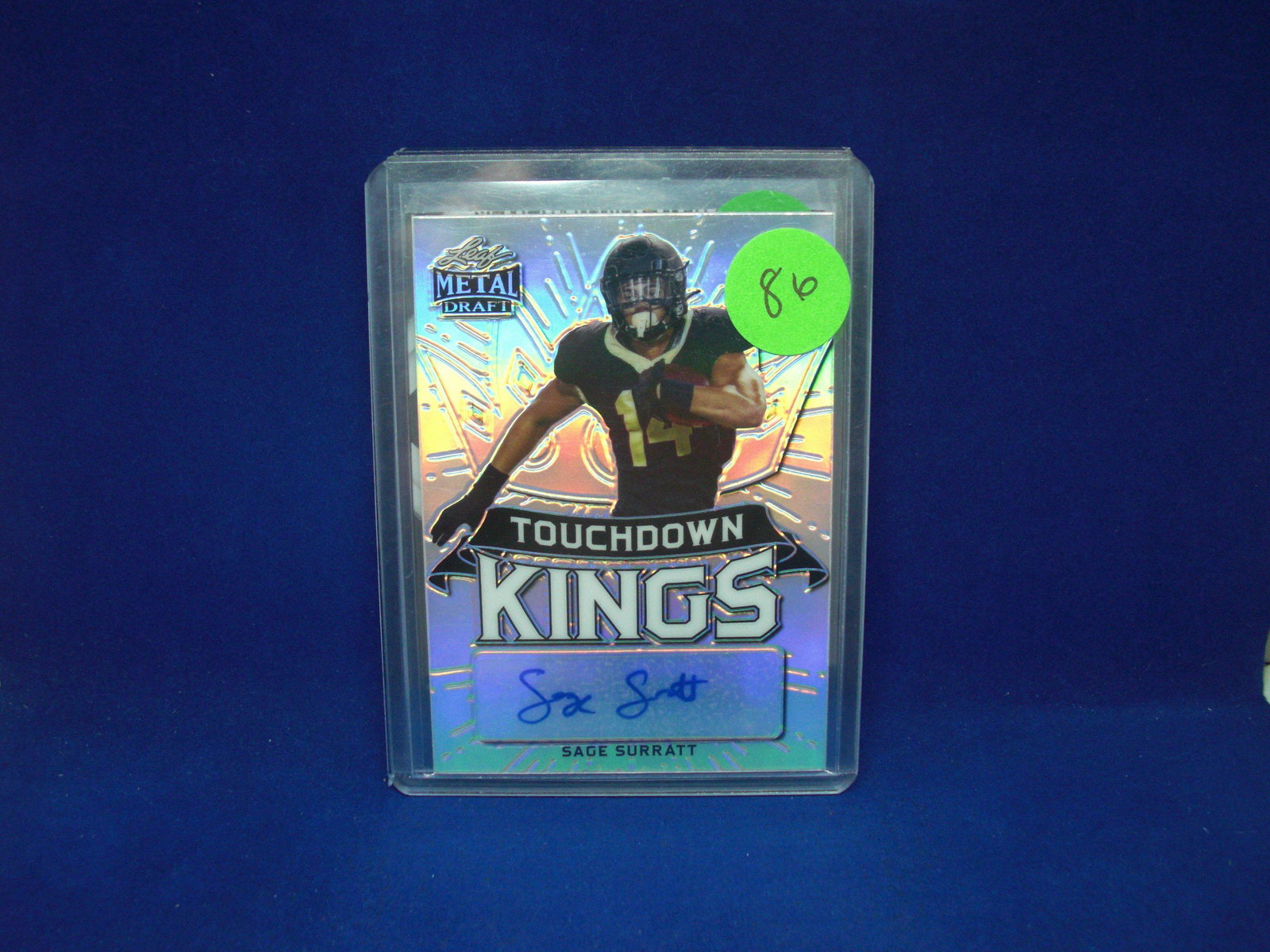 sage surratt auto metal #9/99: in top loader