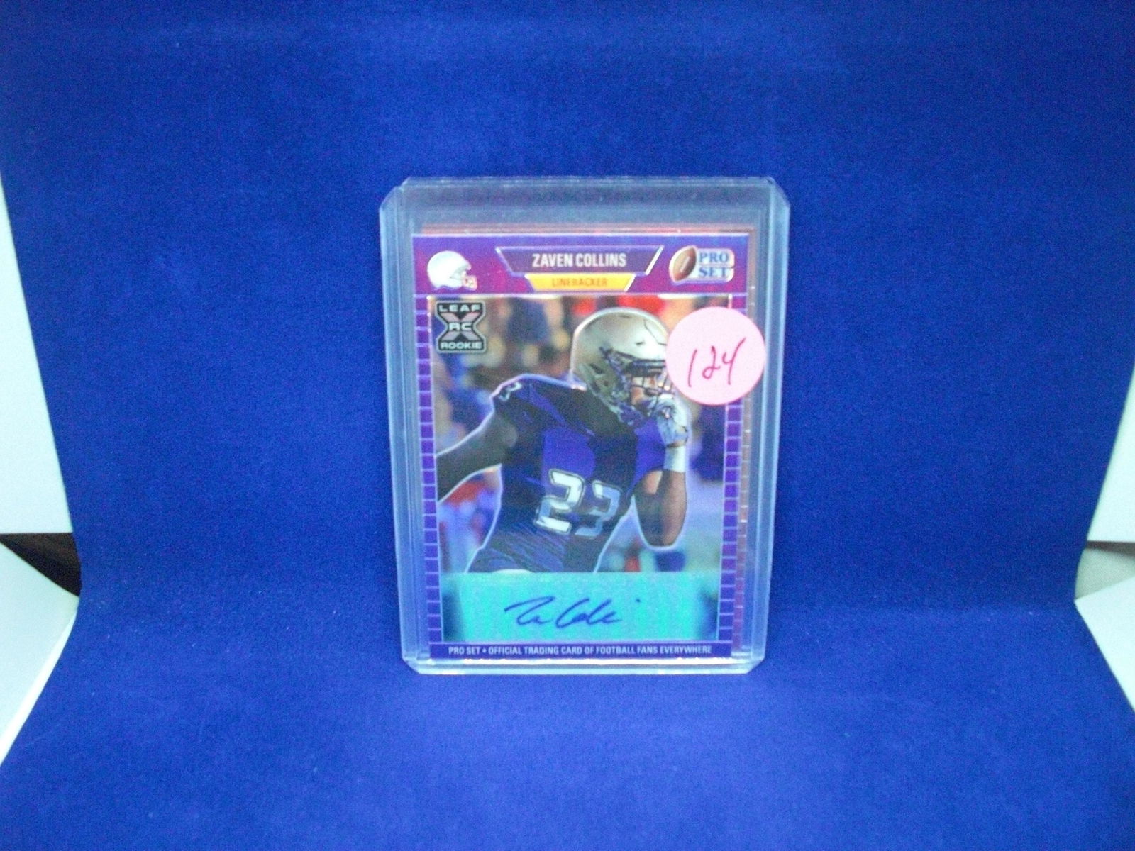 zaven coollins auto purple #15/50 (1 of 1)