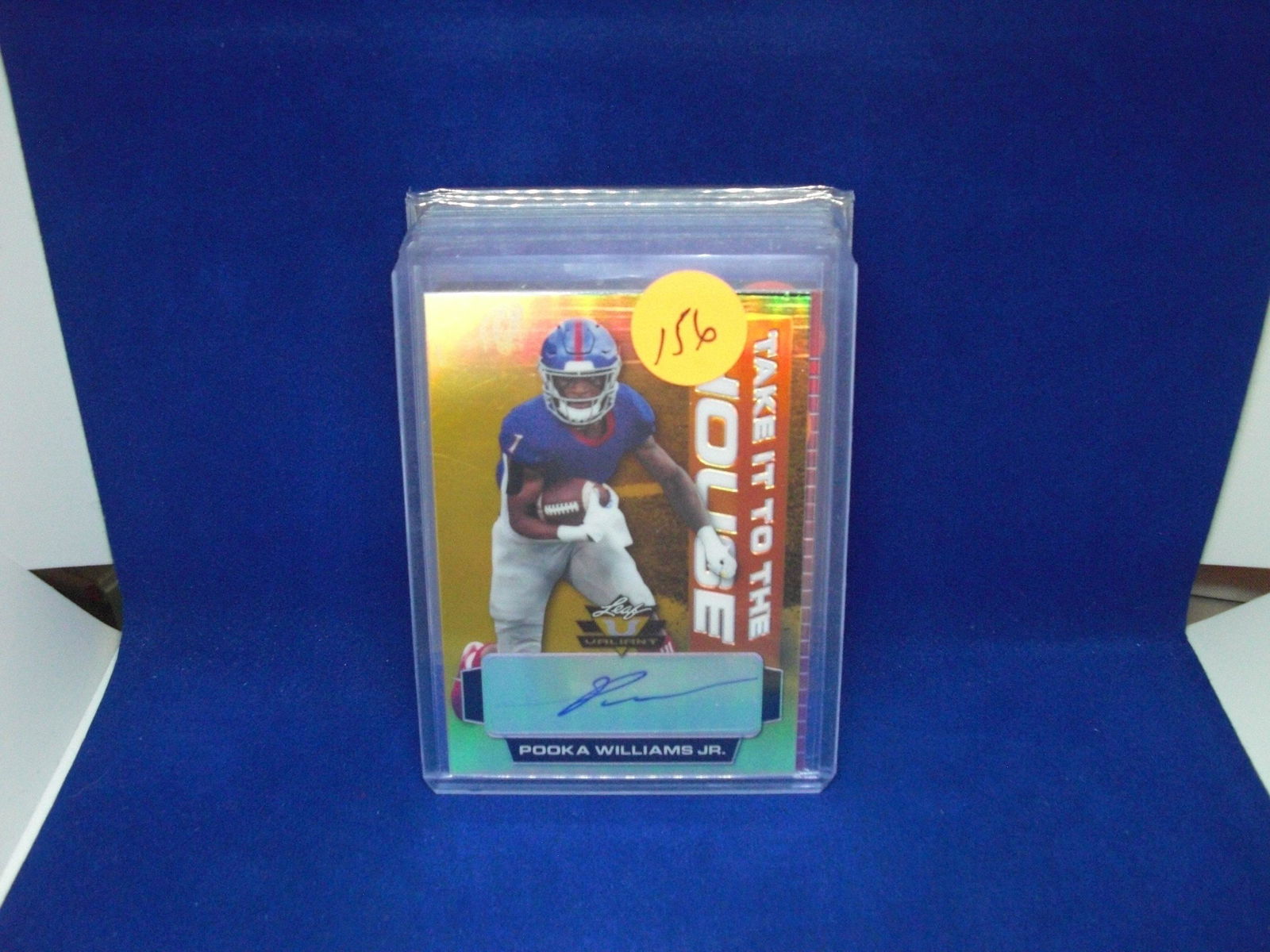 pooka williams auto take it to the house #5/10 (1 of 1)