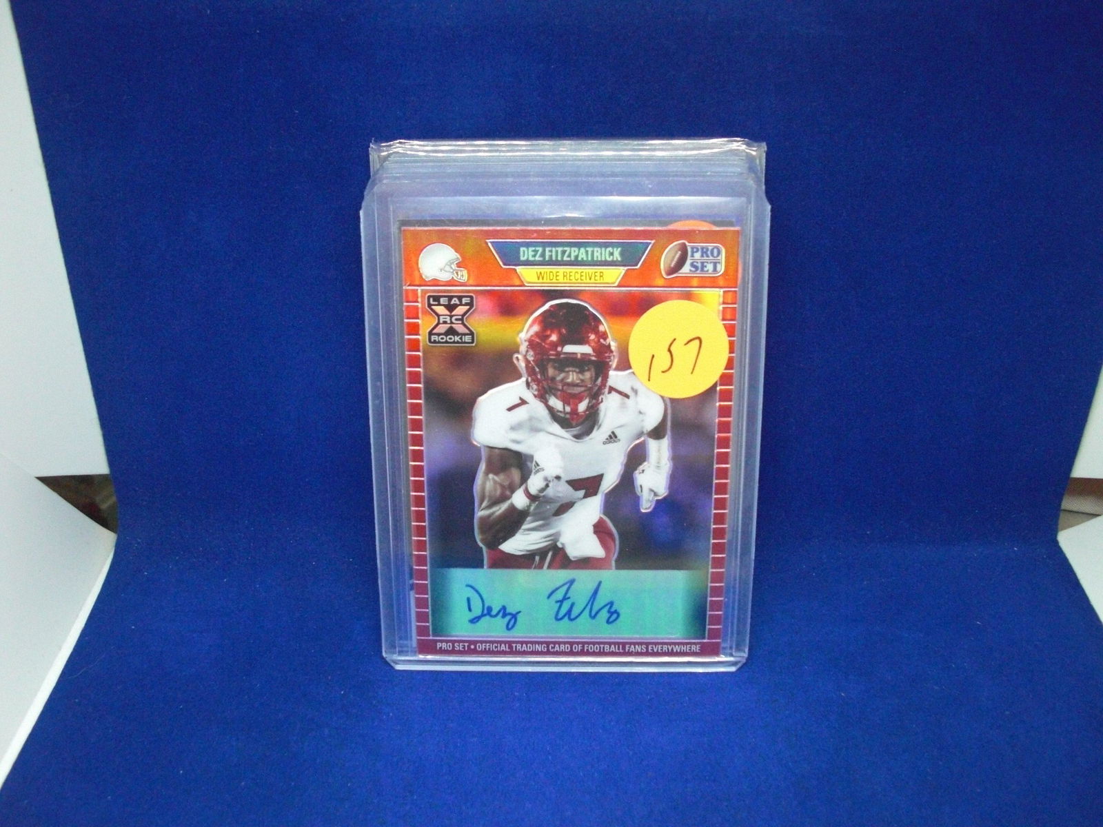 dez fitzpatrick auto orange #78/100 (1 of 1)