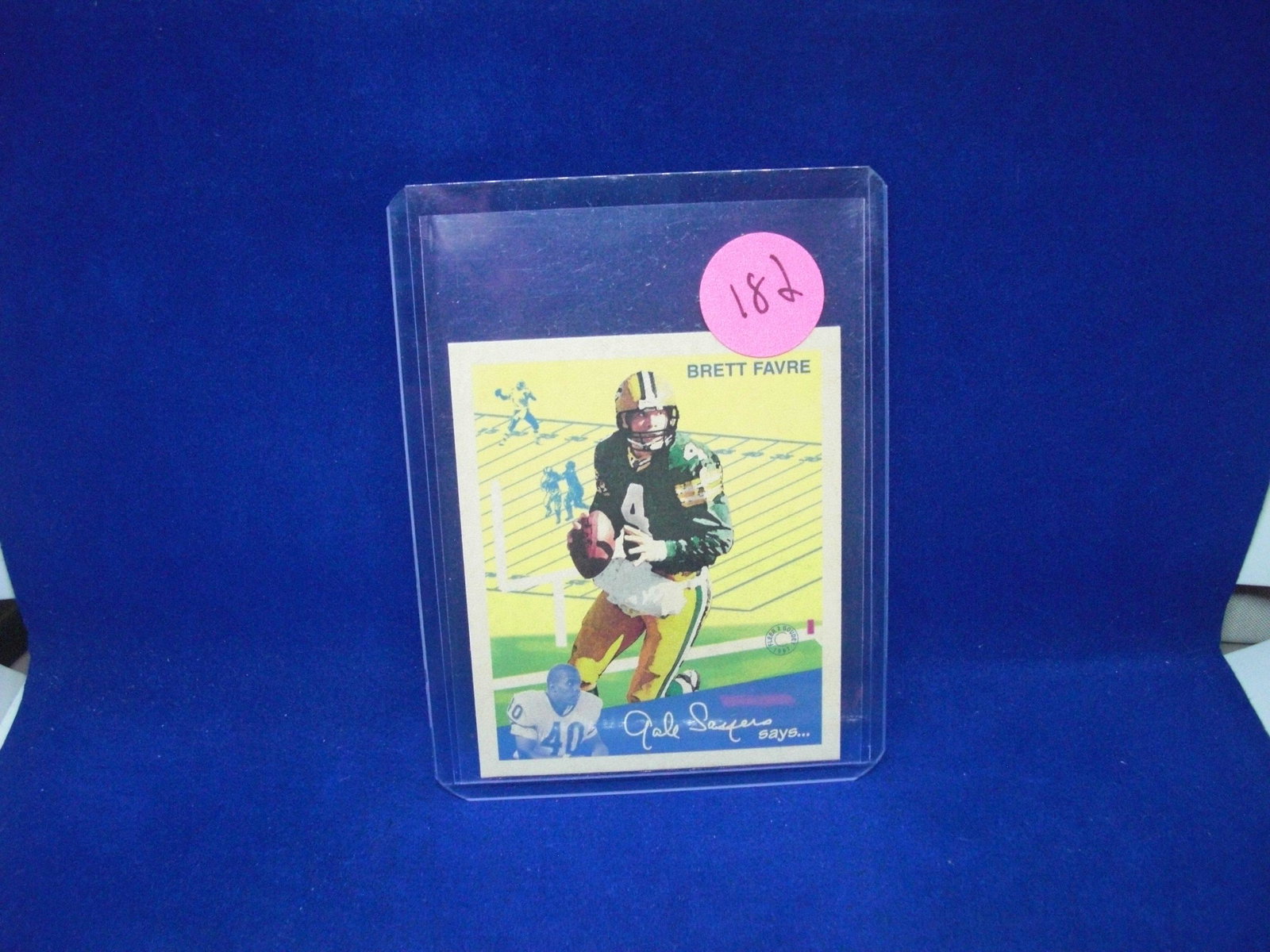 brett favre: in top loader