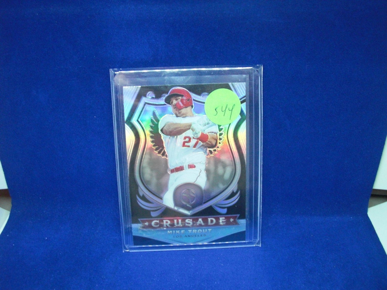 mike trout crusade: in top loader
