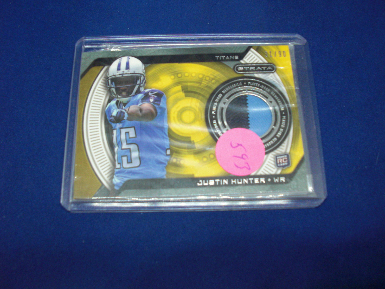 justin hunter strata jersey #31/90 (1 of 1)