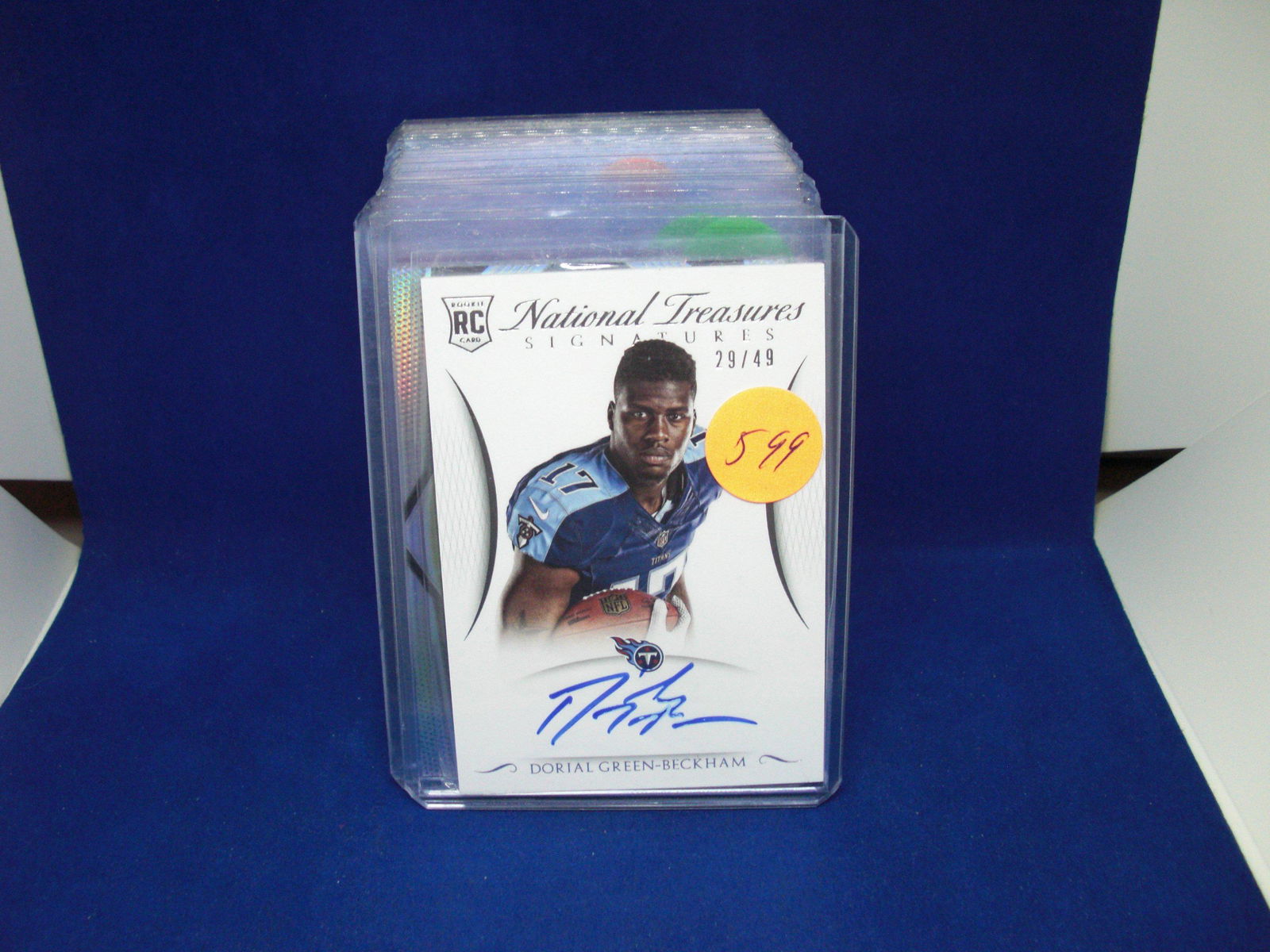 dorial green beckham auto rookie national treasures #29/49 (1 of 1)