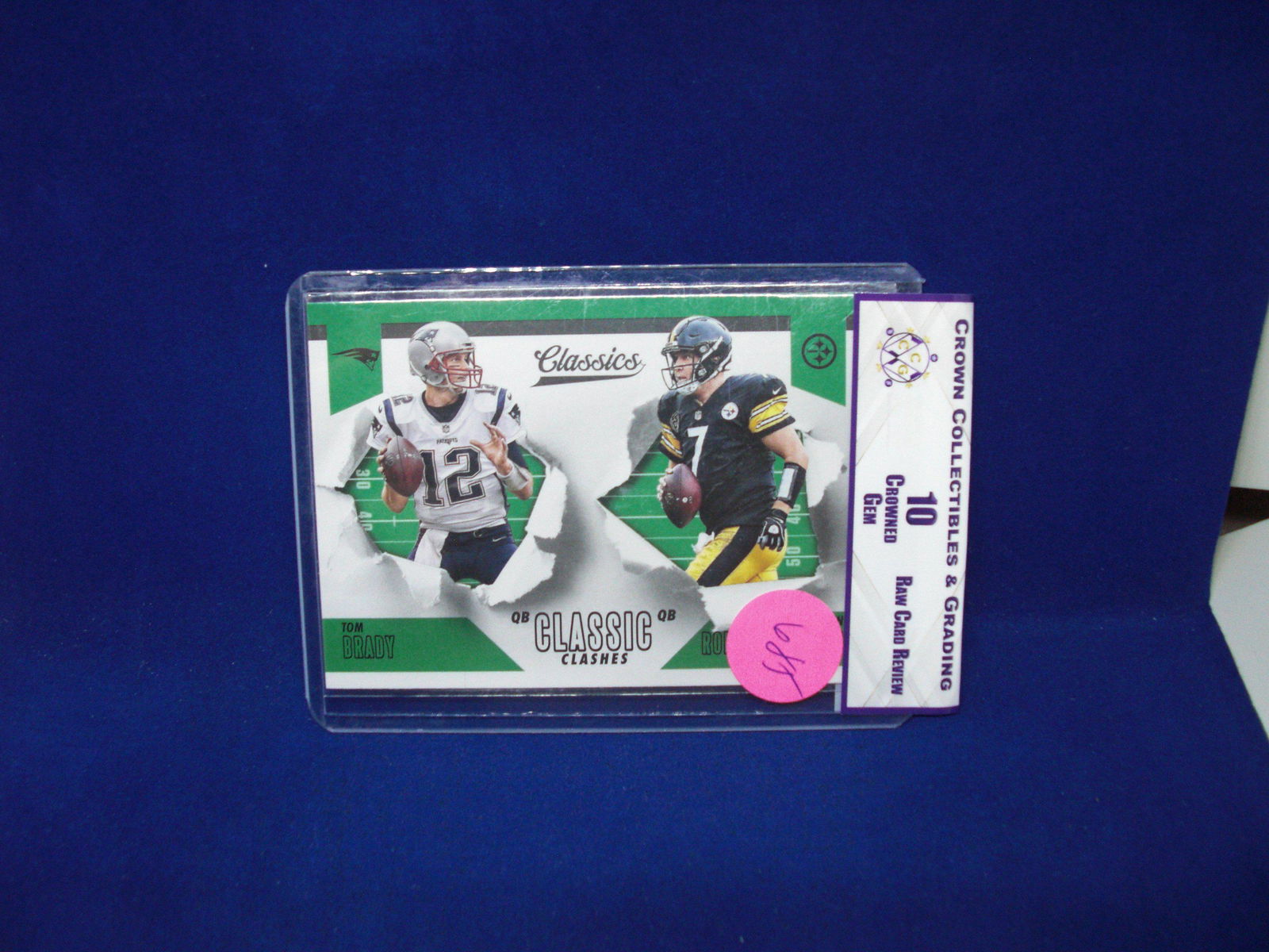 cc&g raw review graded mint 10 tom brady ben roethlisberger (1 of 1)