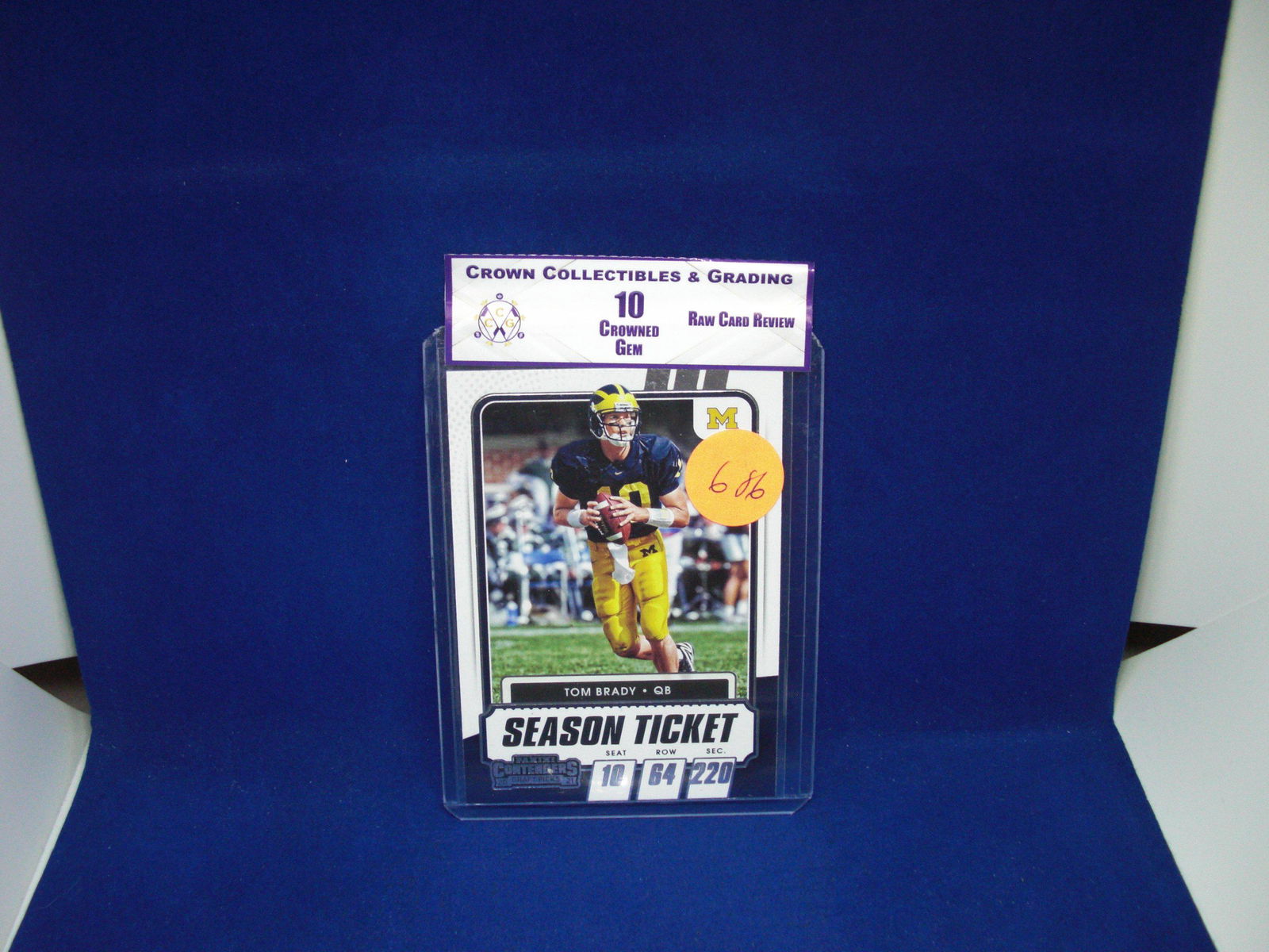 cc&g raw review graded mint 10 tom brady (1 of 1)