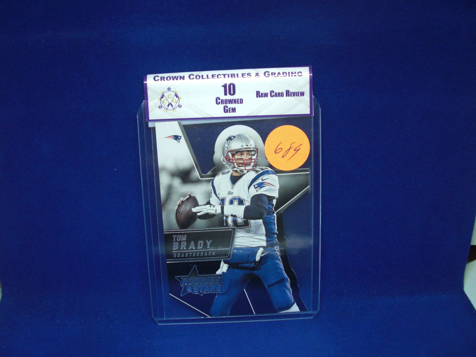 cc&g raw review graded mint 10 tom brady rookies and stars (1 of 1)