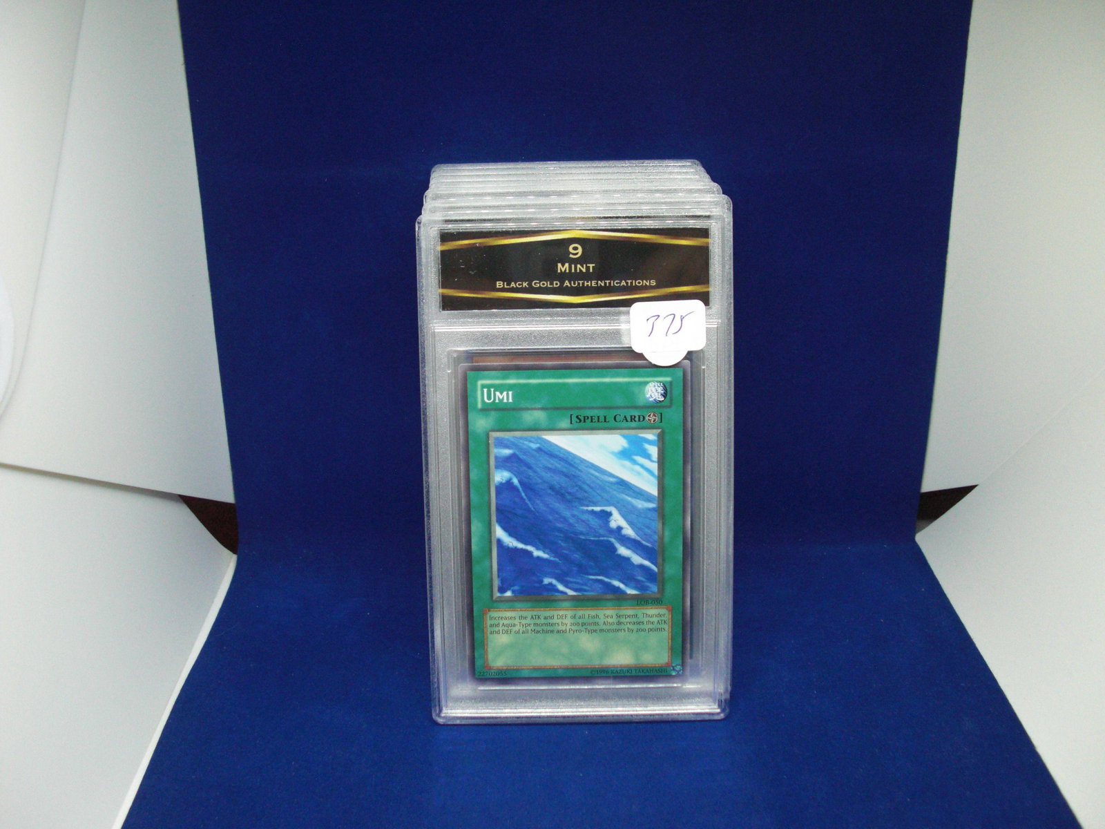 bga graded yu-gi-oh mint 9 umi: nice graded card