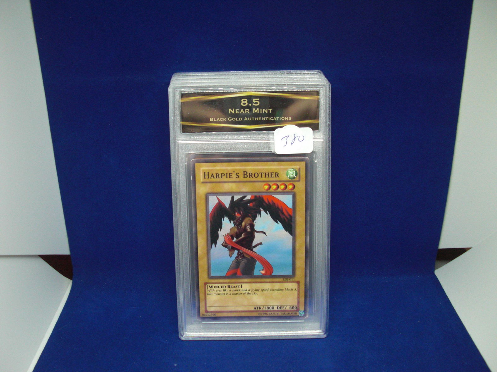 bga graded yu-gi-oh mint 8.5 harpies brother: nice graded card