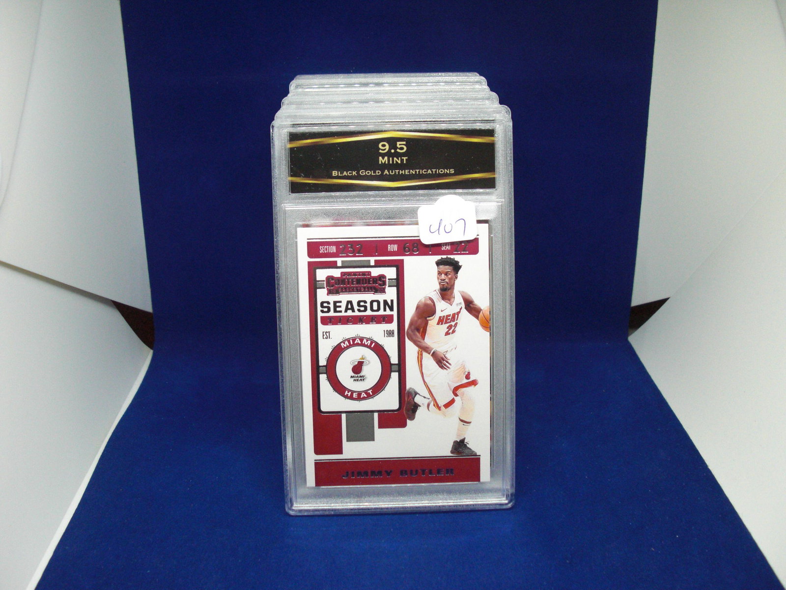 bga graded mint 9.5 jimmy butler: nice graded card