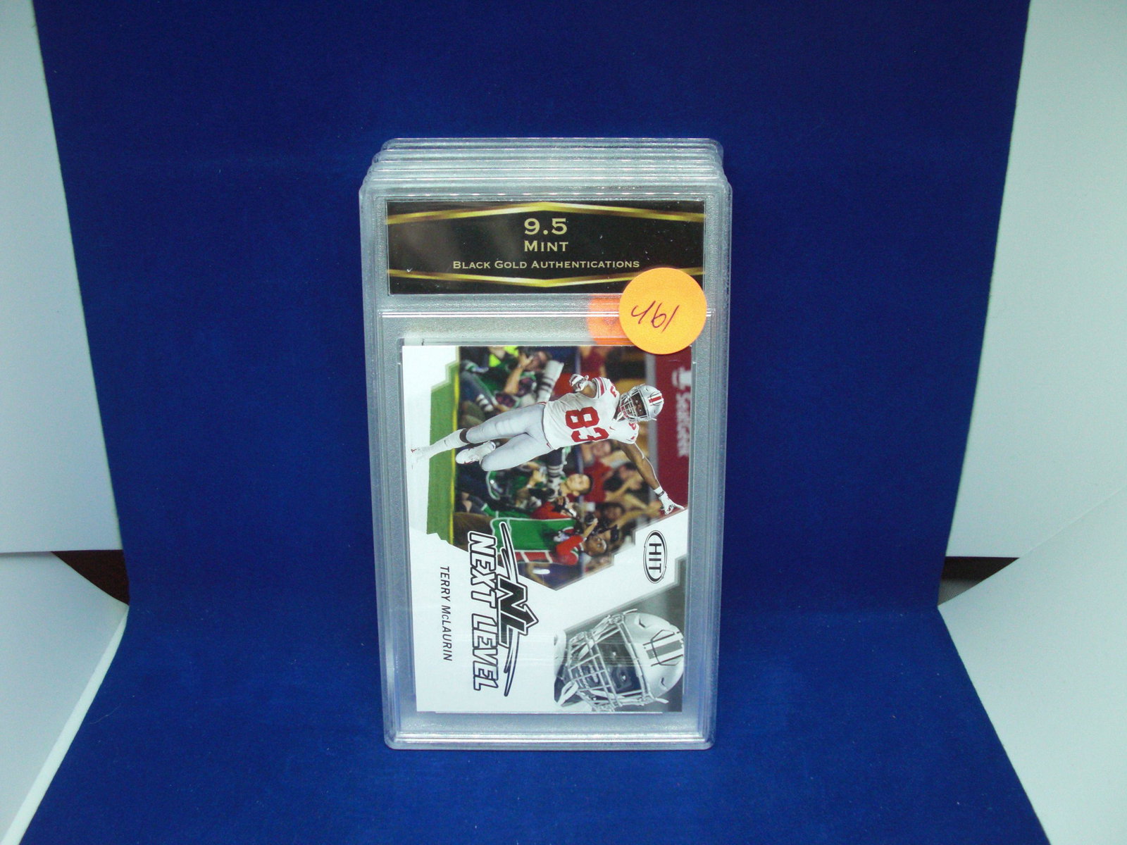 bga graded mint 9.5 terry mclaurin: nice graded card