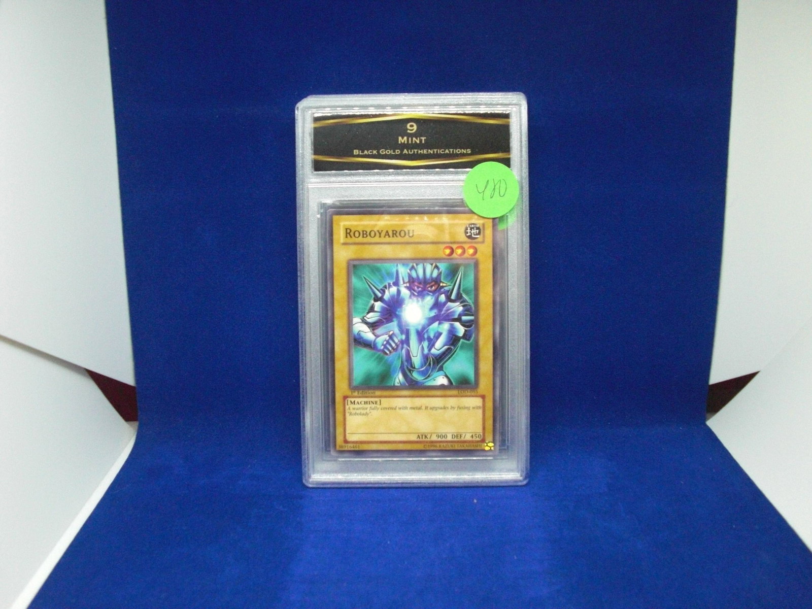 bga graded mint 9 yu-gi-oh roboyarou: nice graded card