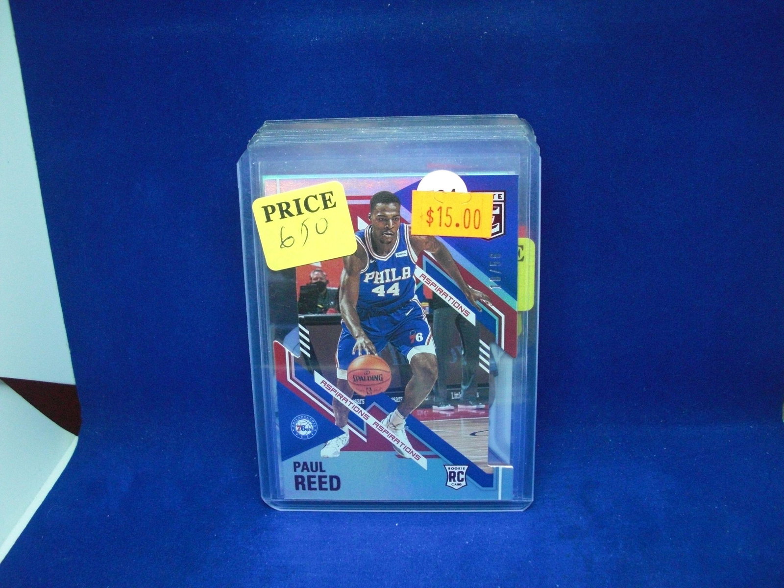 paul reed #18/56: in top loader