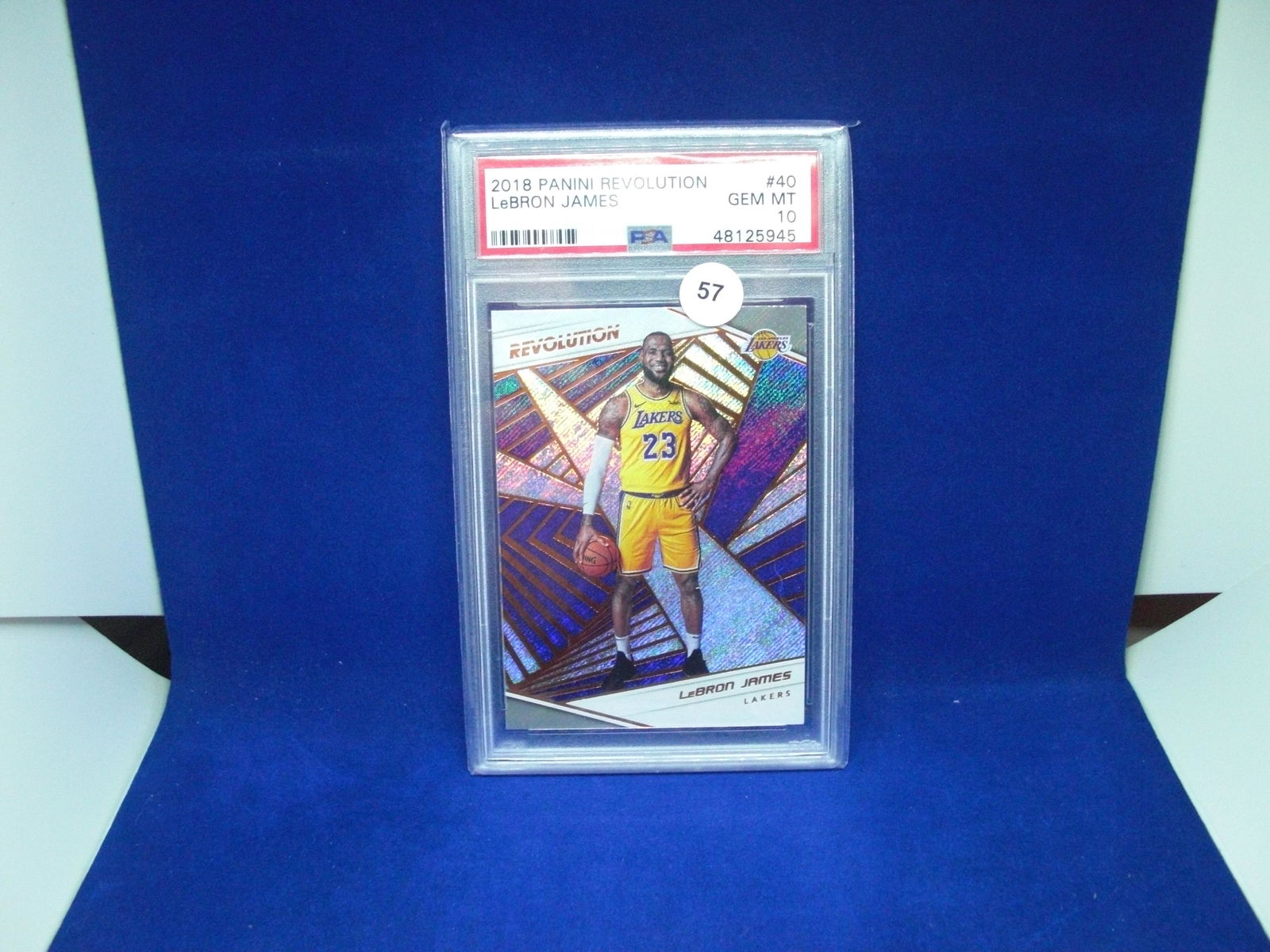 psa graded mint 10 lebron james 2018 revolution (1 of 1)