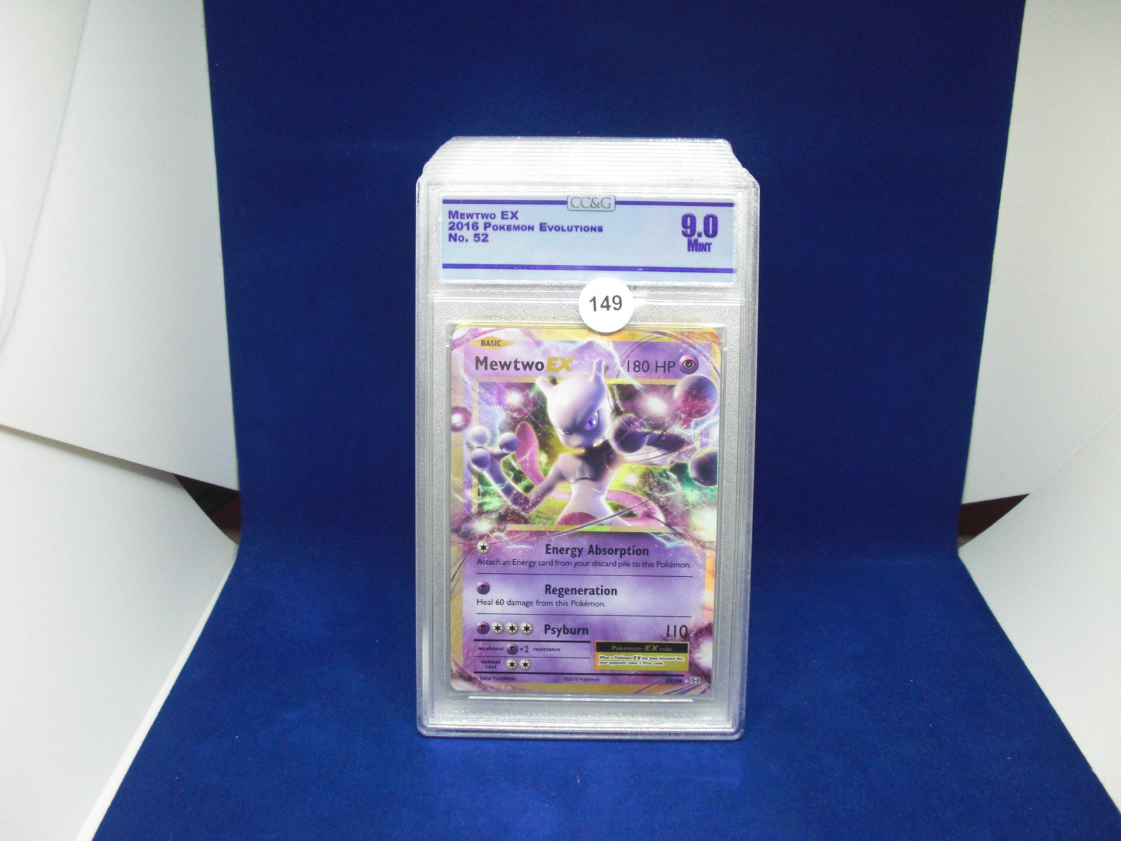 crown collectibles graded pokemon mint 9 mewtwo (1 of 1)