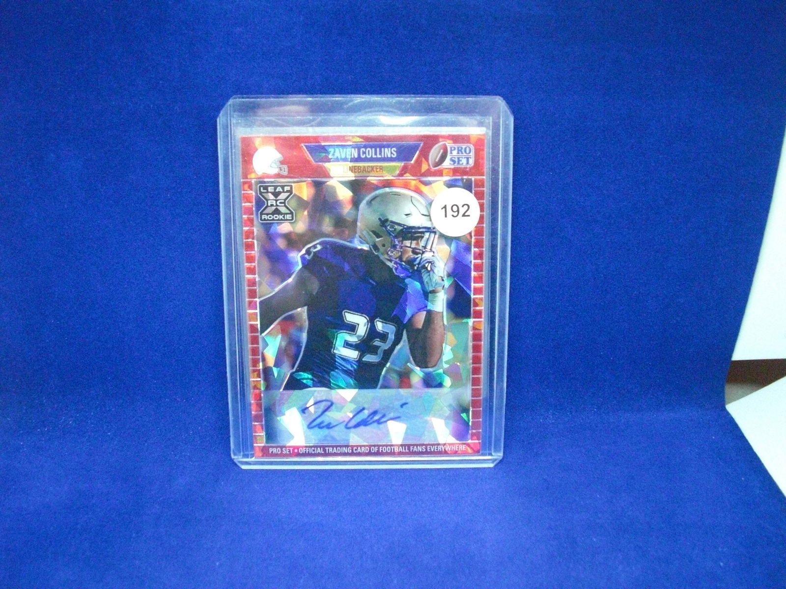 zaven collins auto rookie #43/50 (1 of 1)