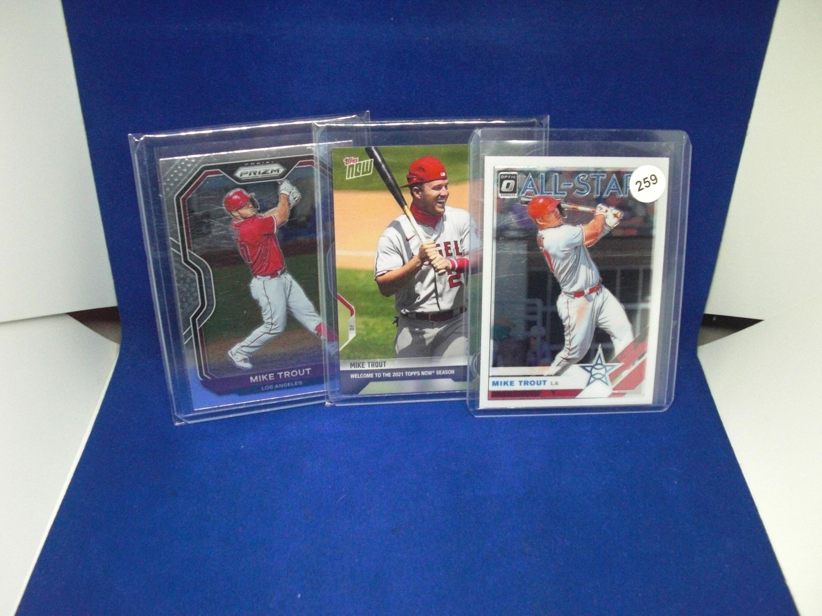 lot of 3 mike trout cards (1 of 1)