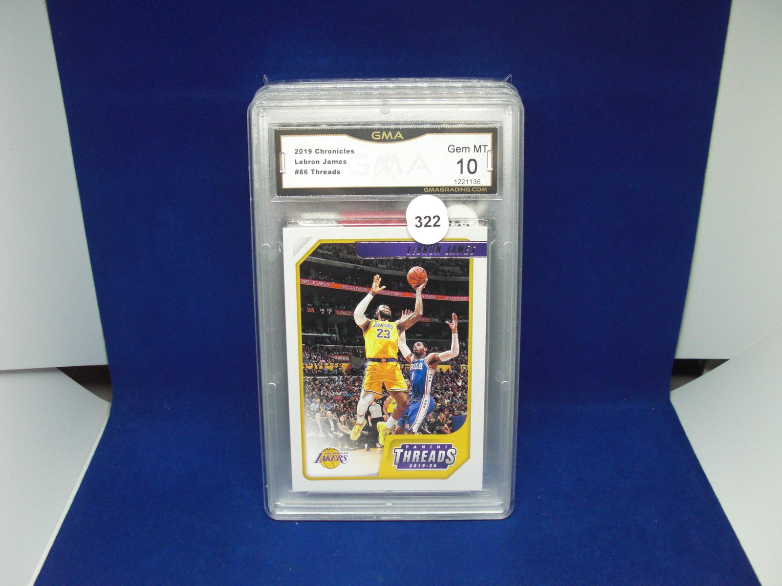 gma graded mint 10 2019 lebron james (1 of 1)