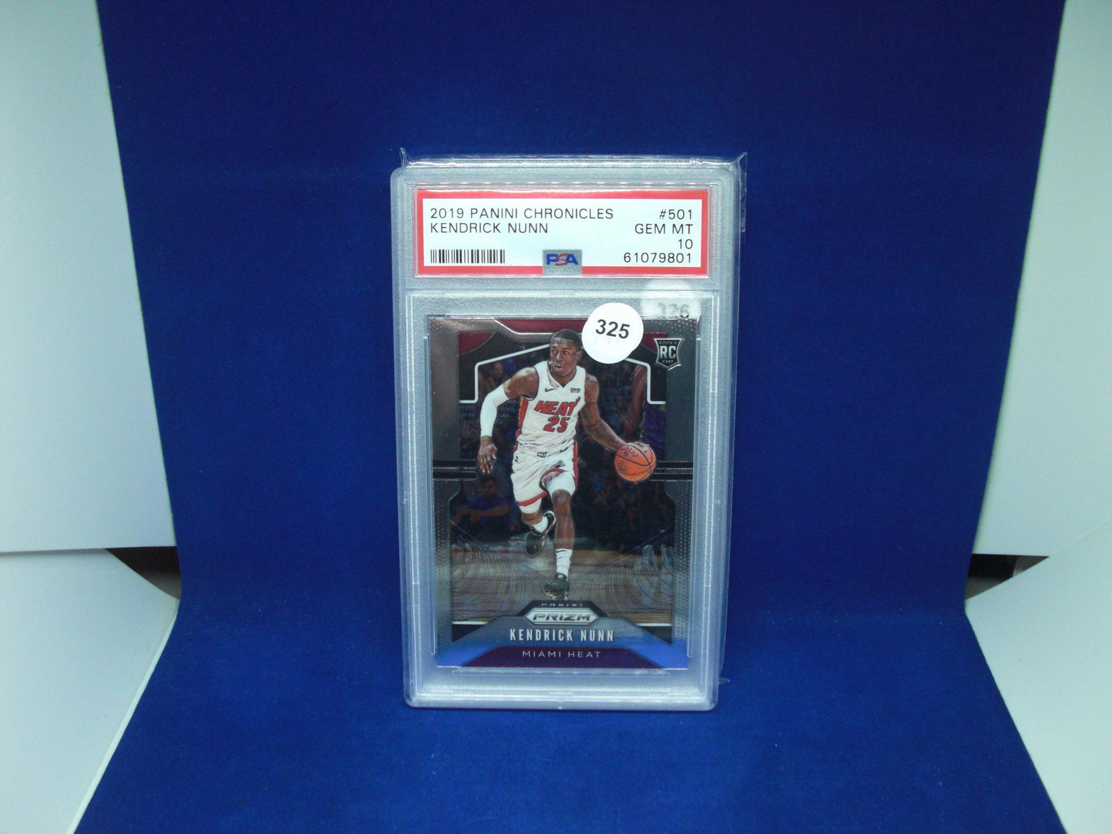 psa graded 2019 kendrick nunn mint 10 rookie (1 of 1)