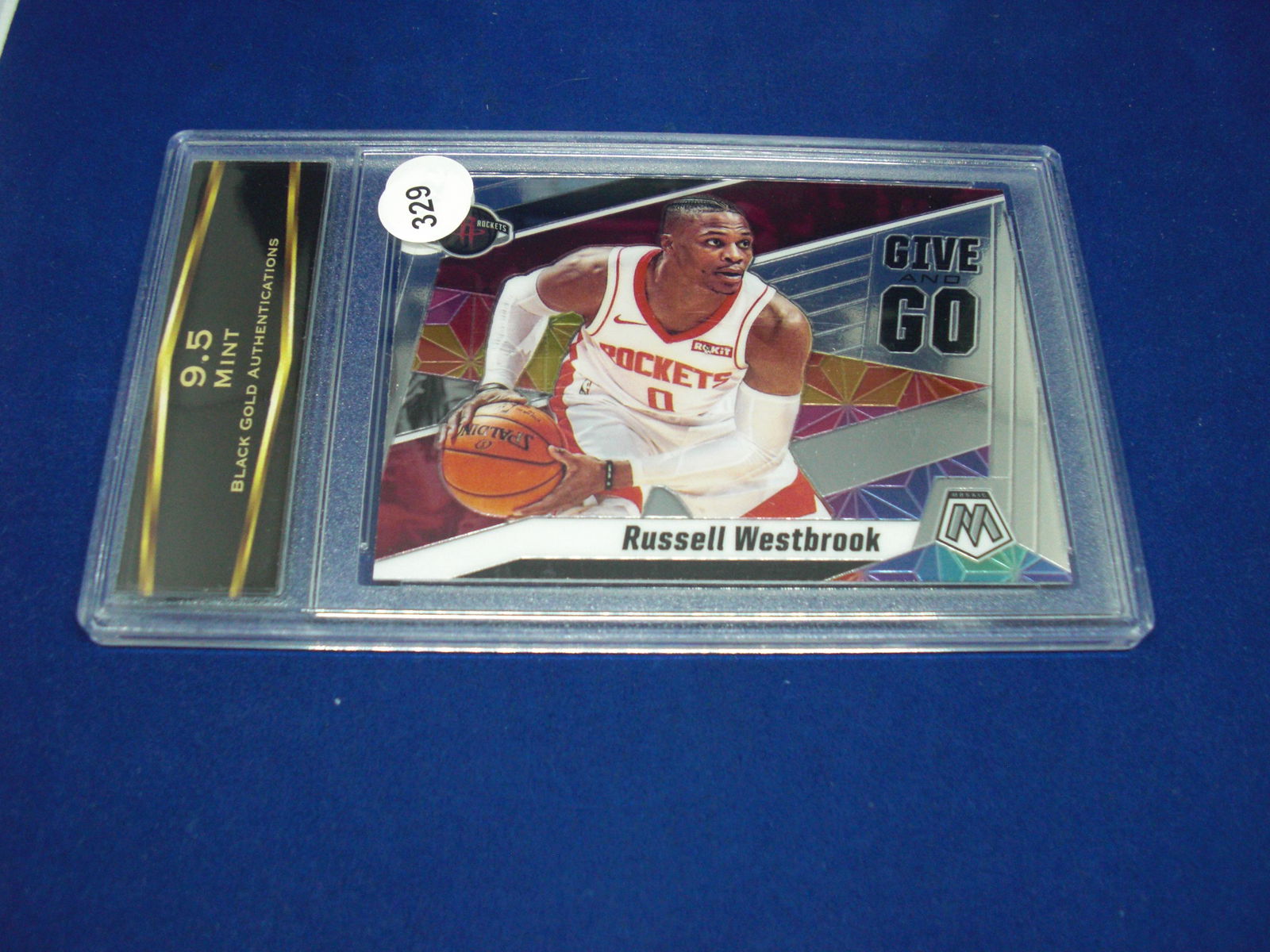bga graded russell westbrook mint 9.5 (1 of 1)