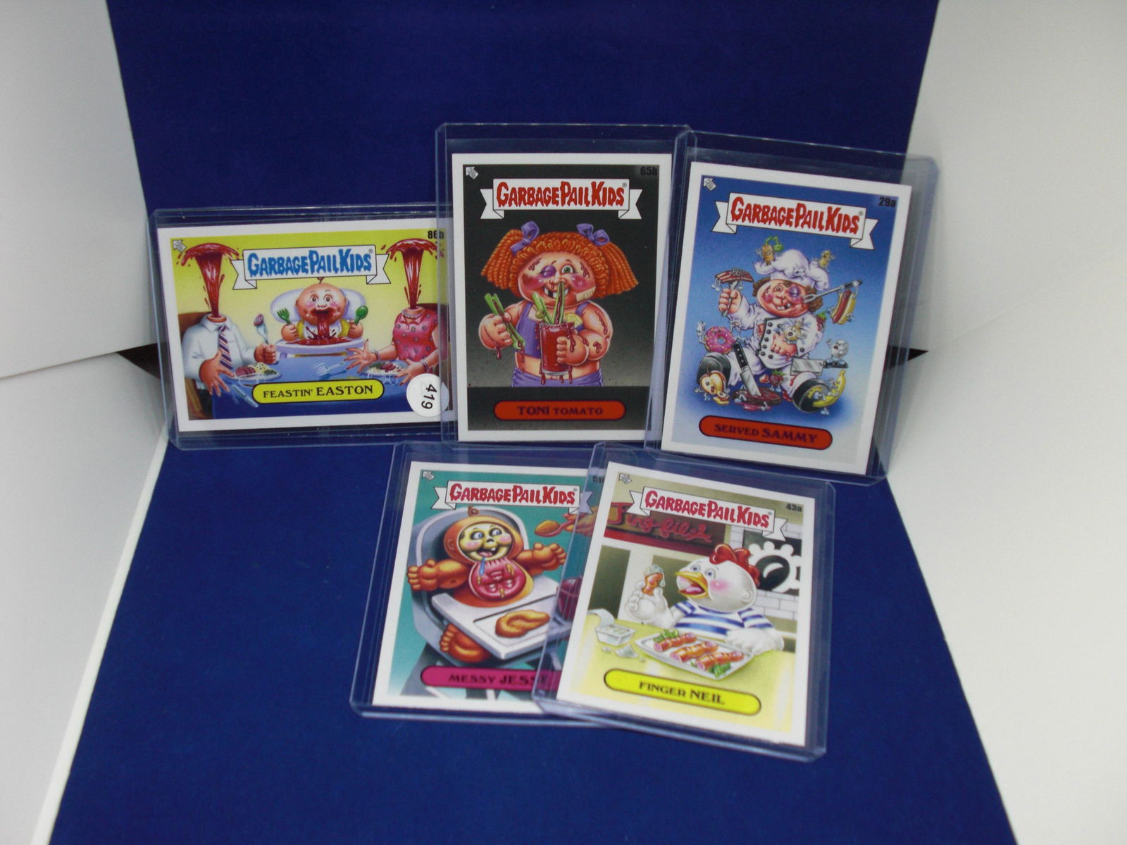 lot of 5 garbage pail kids cards (1 of 1)