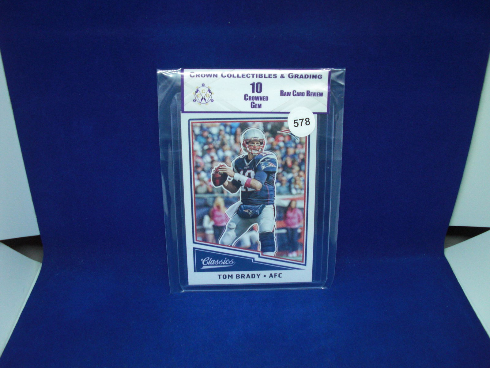 cc@g raw review graded mint 10 tom brady (1 of 1)