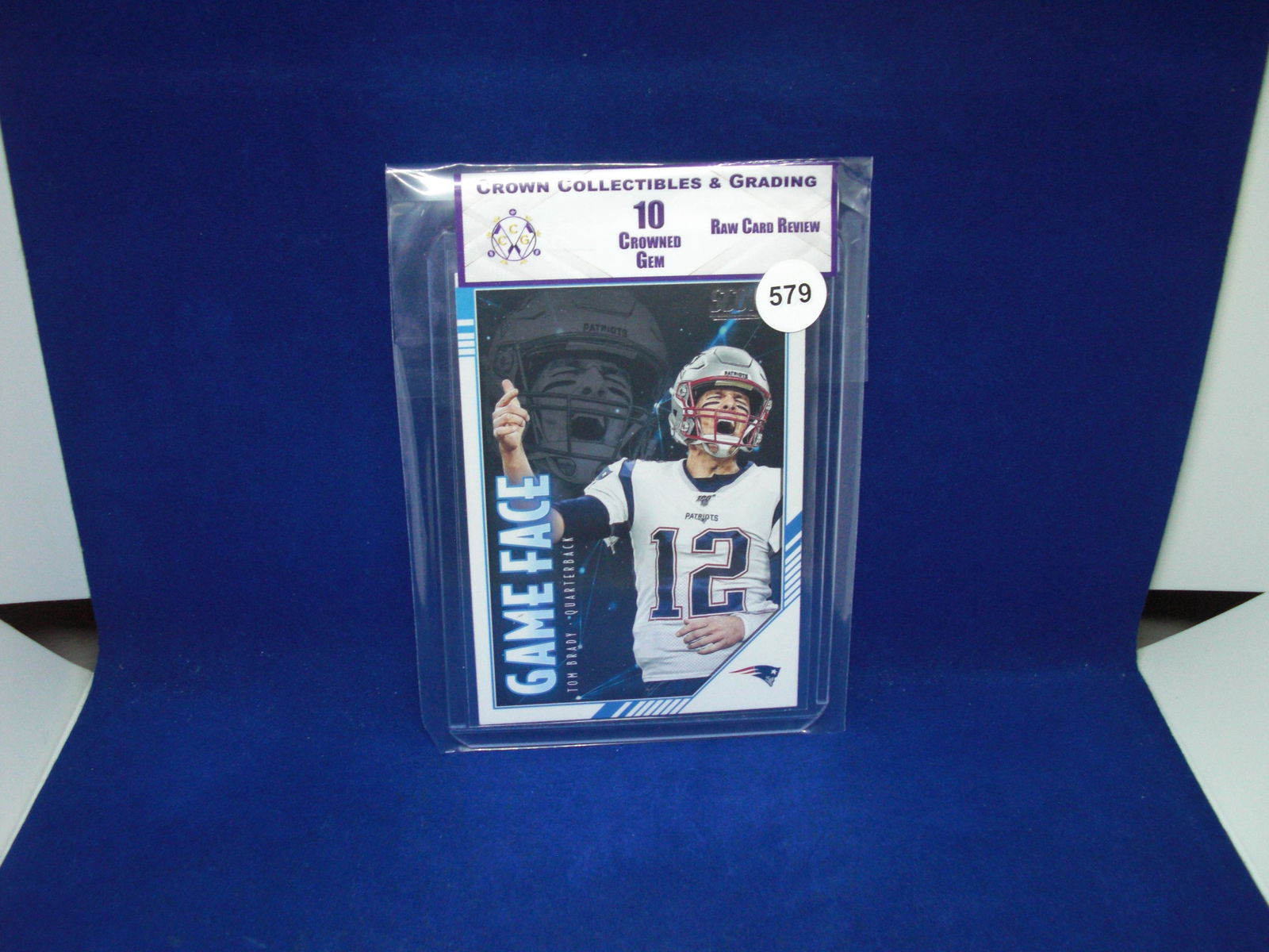 cc@g raw review graded mint 10 tom brady (1 of 1)