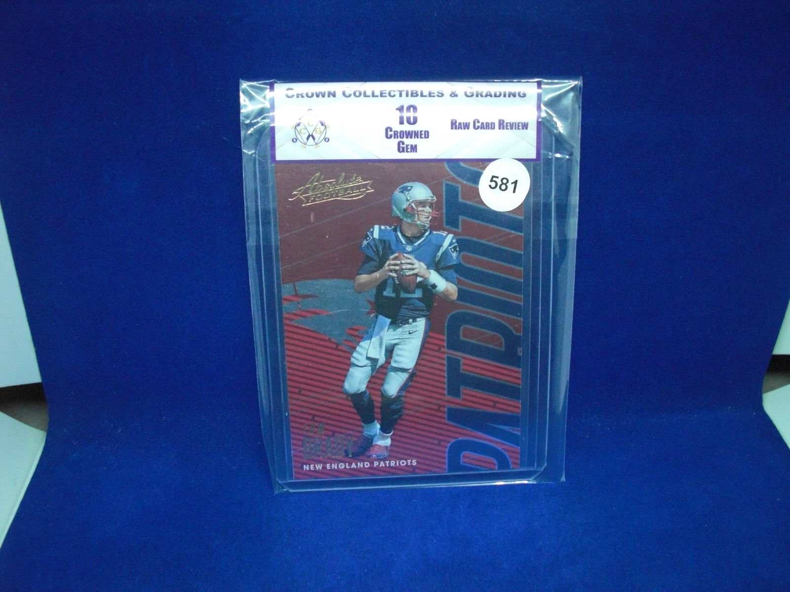 cc@g raw review graded mint 10 tom brady (1 of 1)