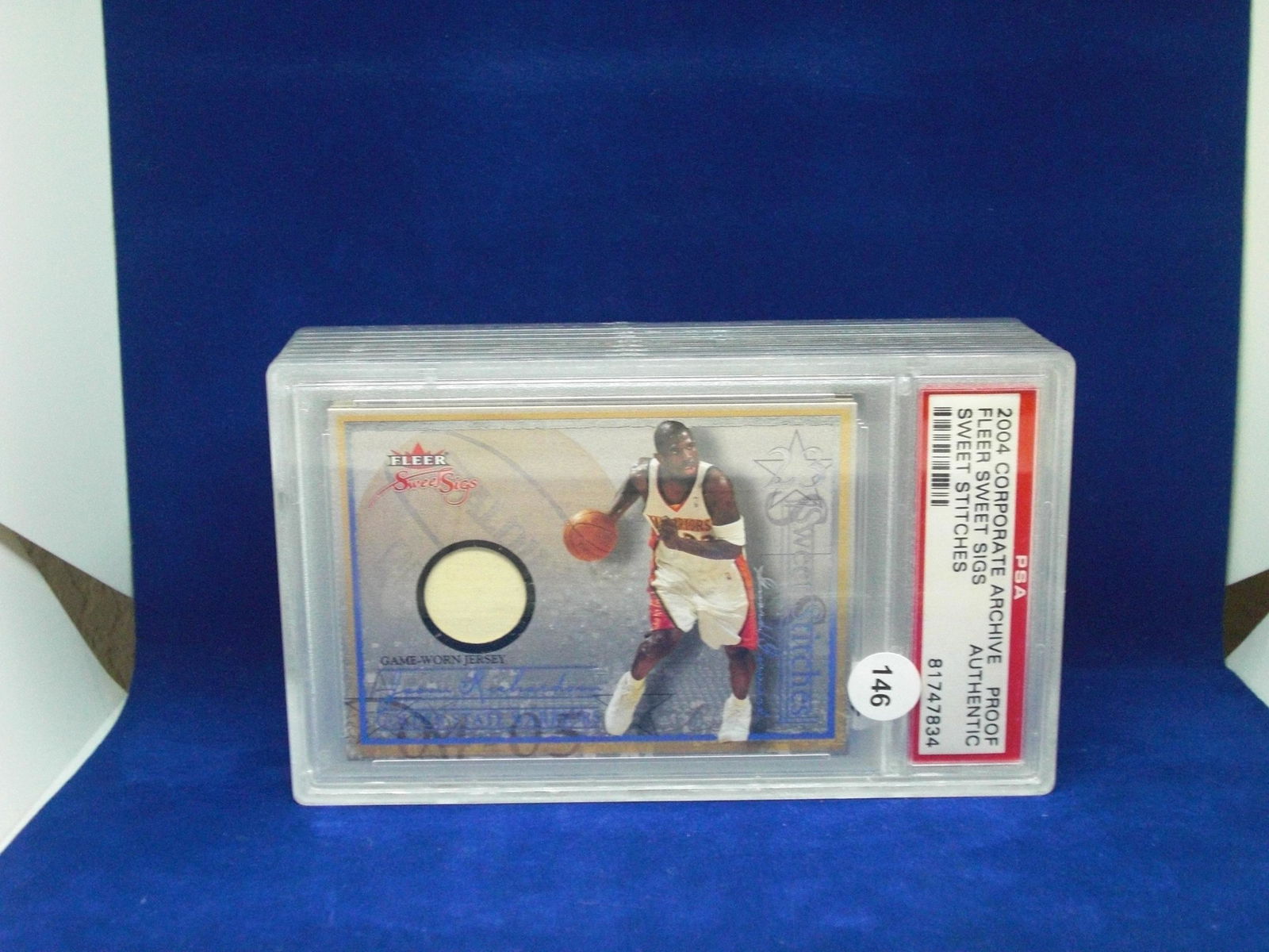 psa graded proof authentic jason richardson jersey (1 of 1)