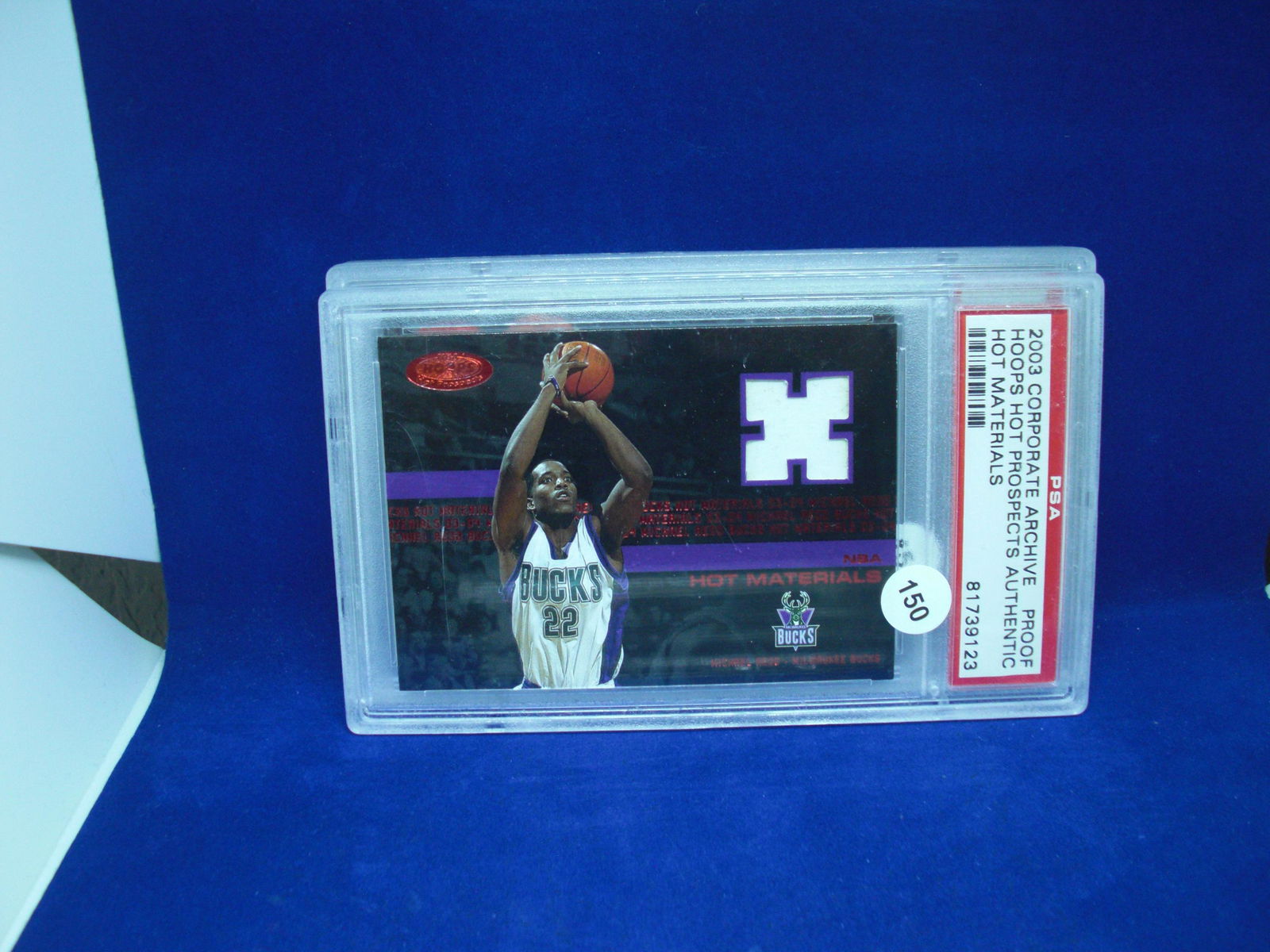 psa graded proof authentic michael redd jersey (1 of 1)