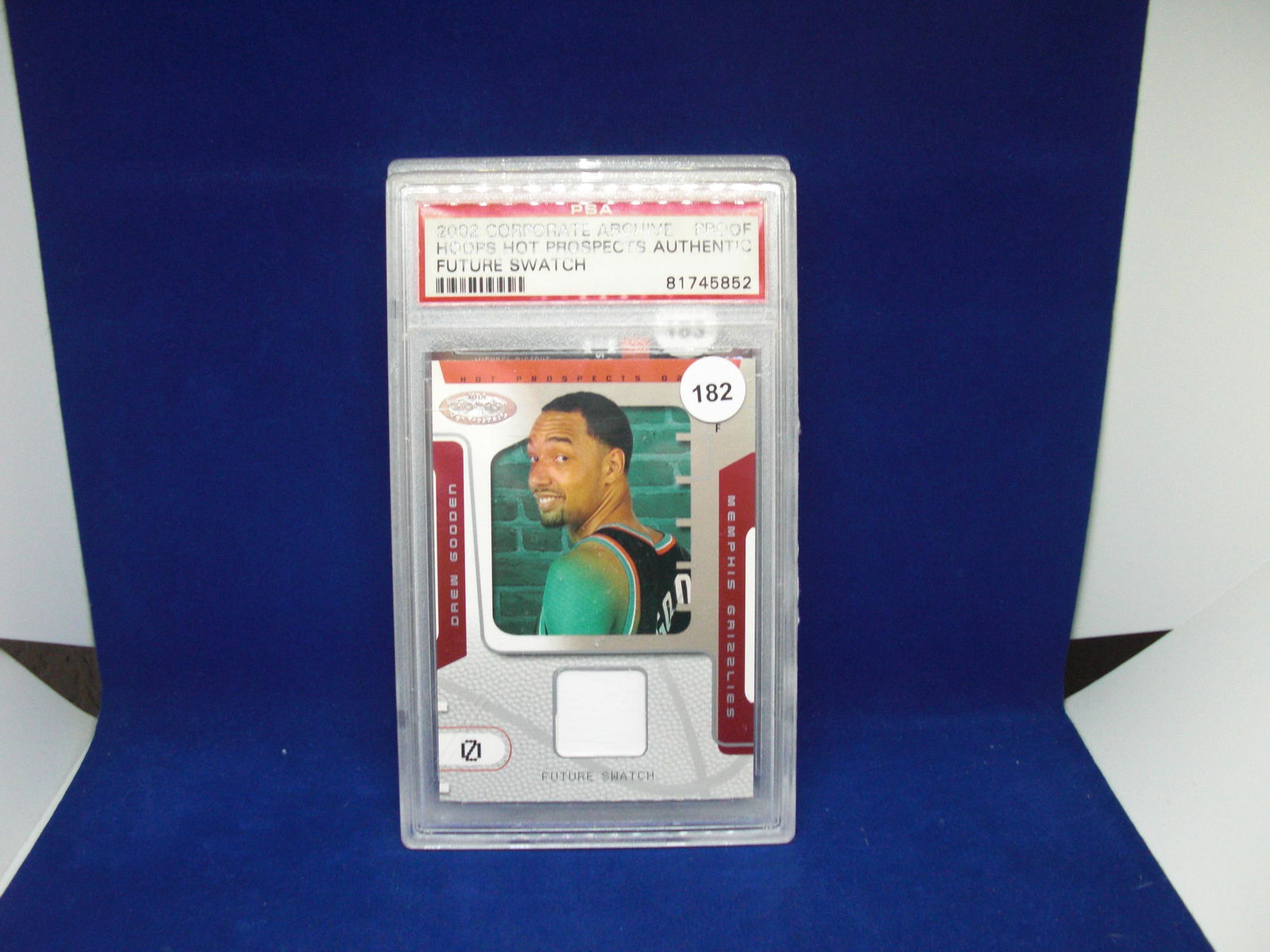 psa graded proof authentic drew gooden jersey (1 of 1)
