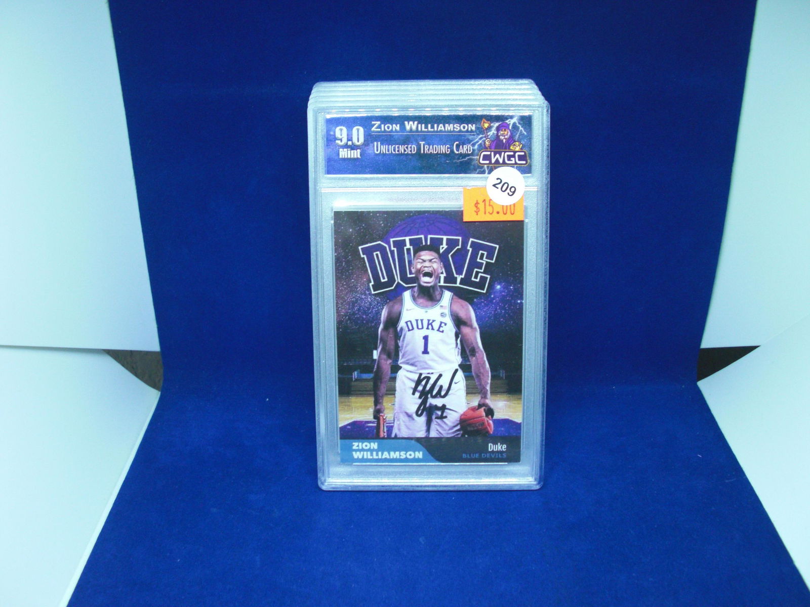 cwgc graded mint 9 zion williamson (1 of 1)