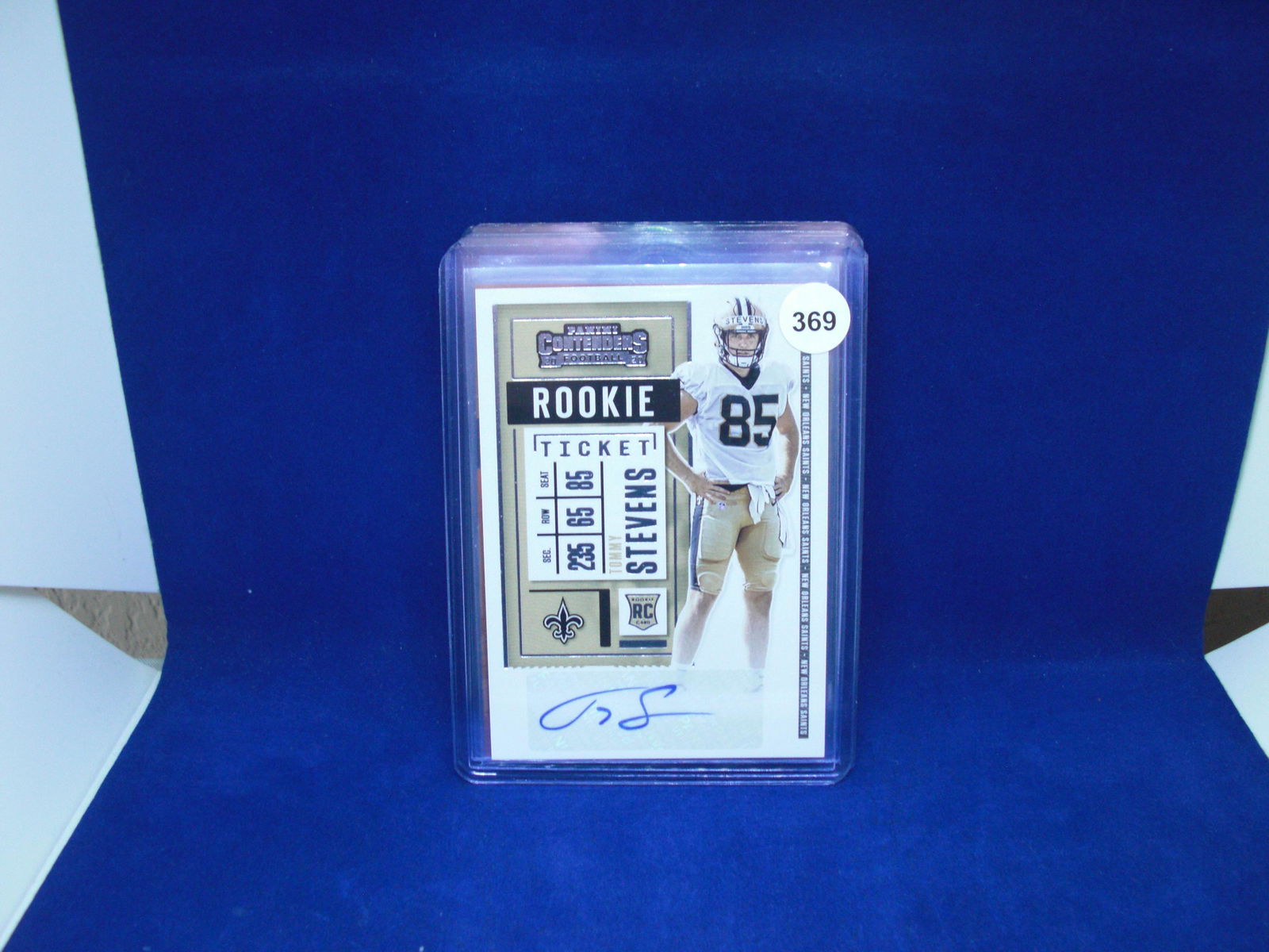 tommy stevens auto rookie (1 of 1)