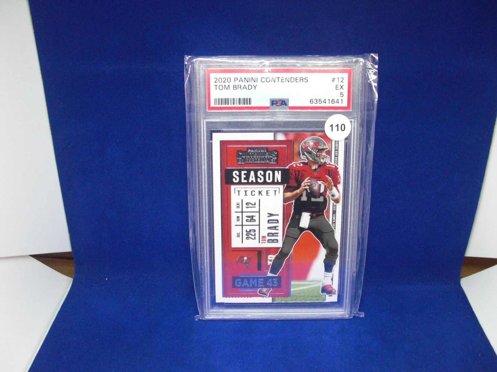 psa graded 2020 tom brady mint 5 (1 of 1)