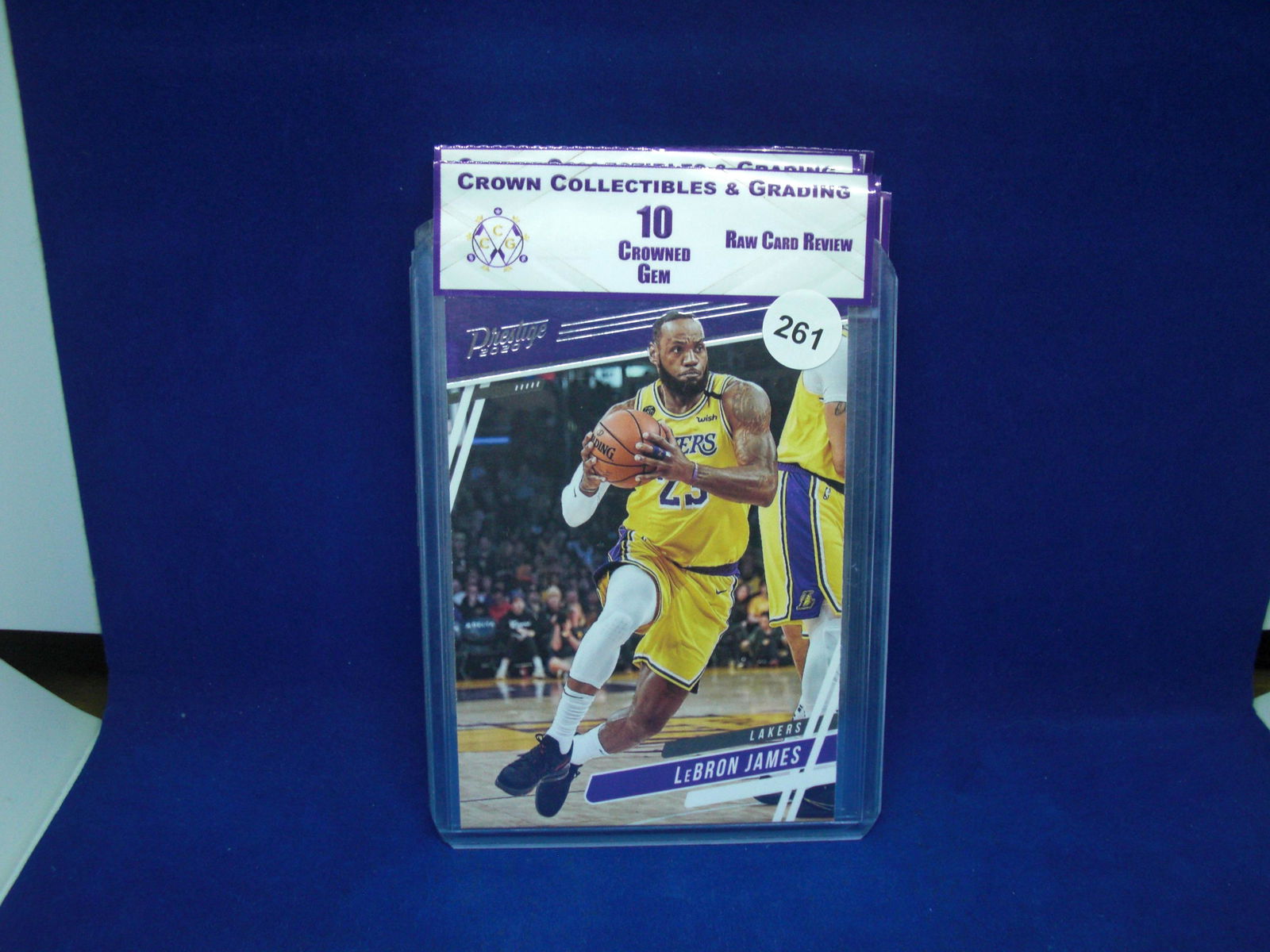cc&g raw review graded lebron james mint 10 (1 of 1)